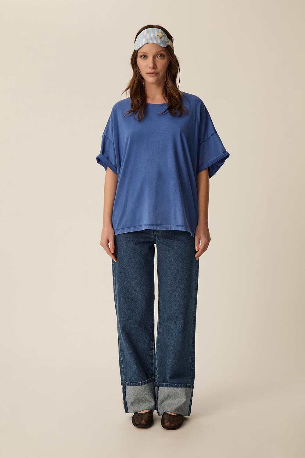Tee-shirt Haricia Indigo