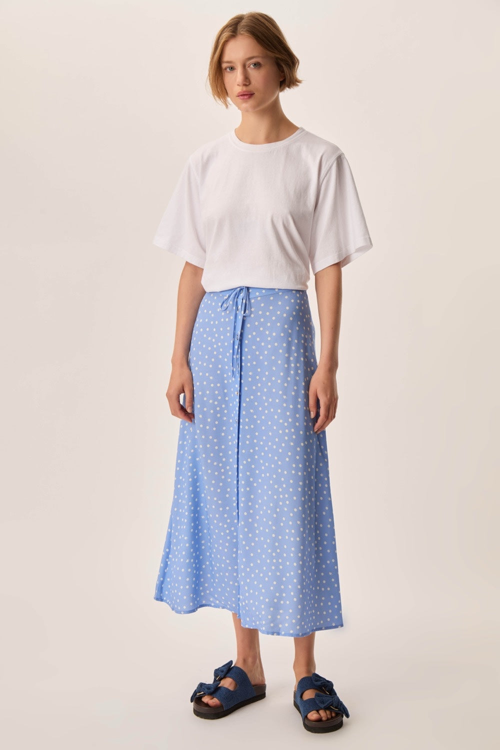 Jupe Elizetta Dots Ciel