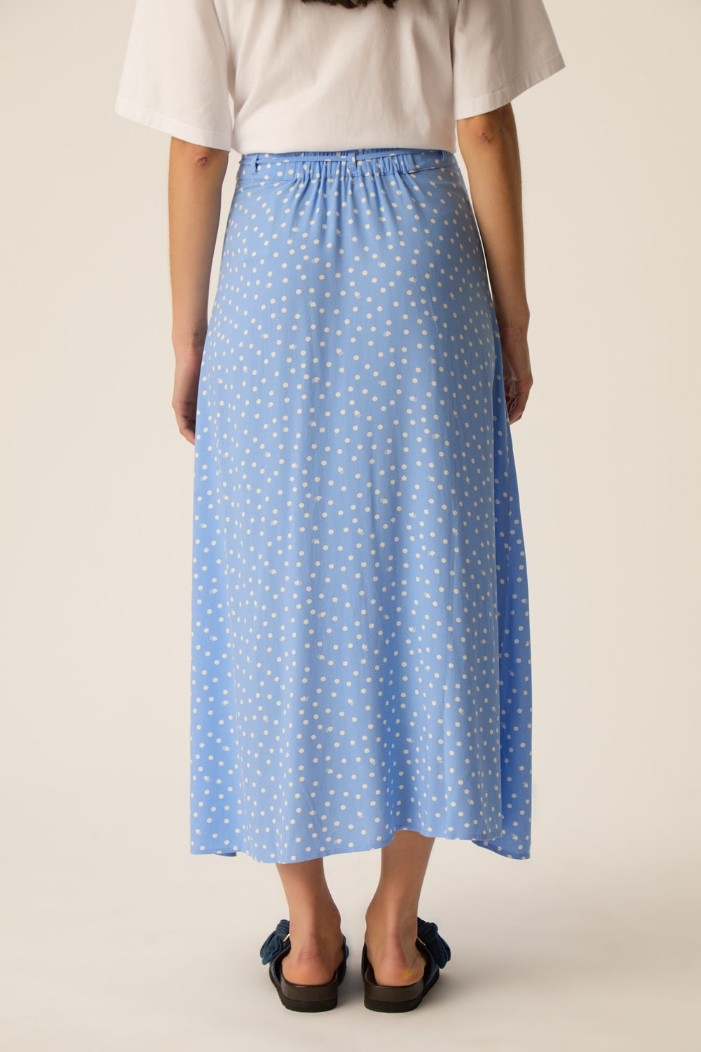 Skirt Elizetta Dots Ciel - Des Petits Hauts