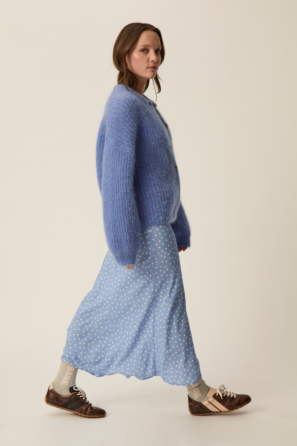 Robe Tournesol Dots Ciel