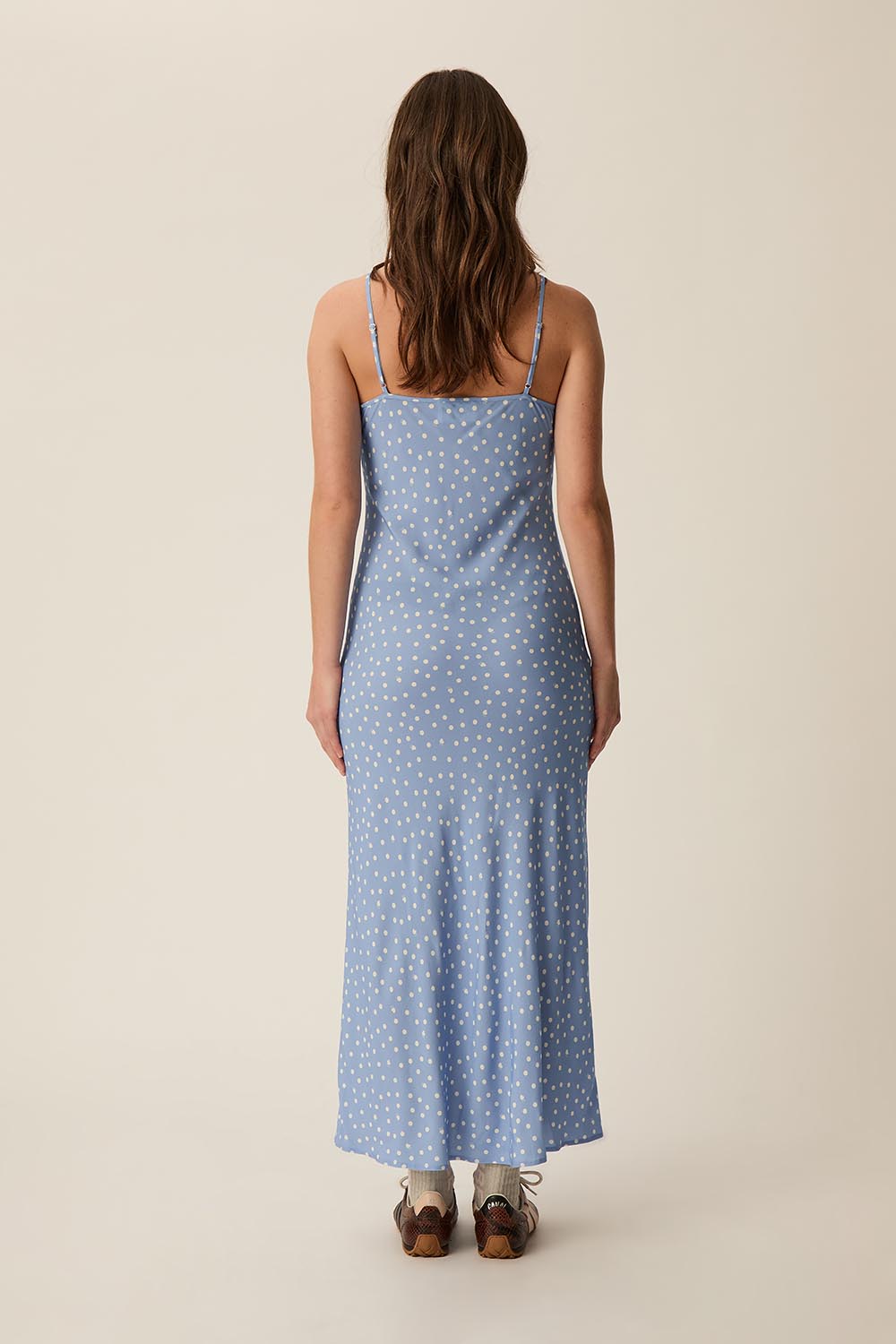 Robe Tournesol Dots Ciel