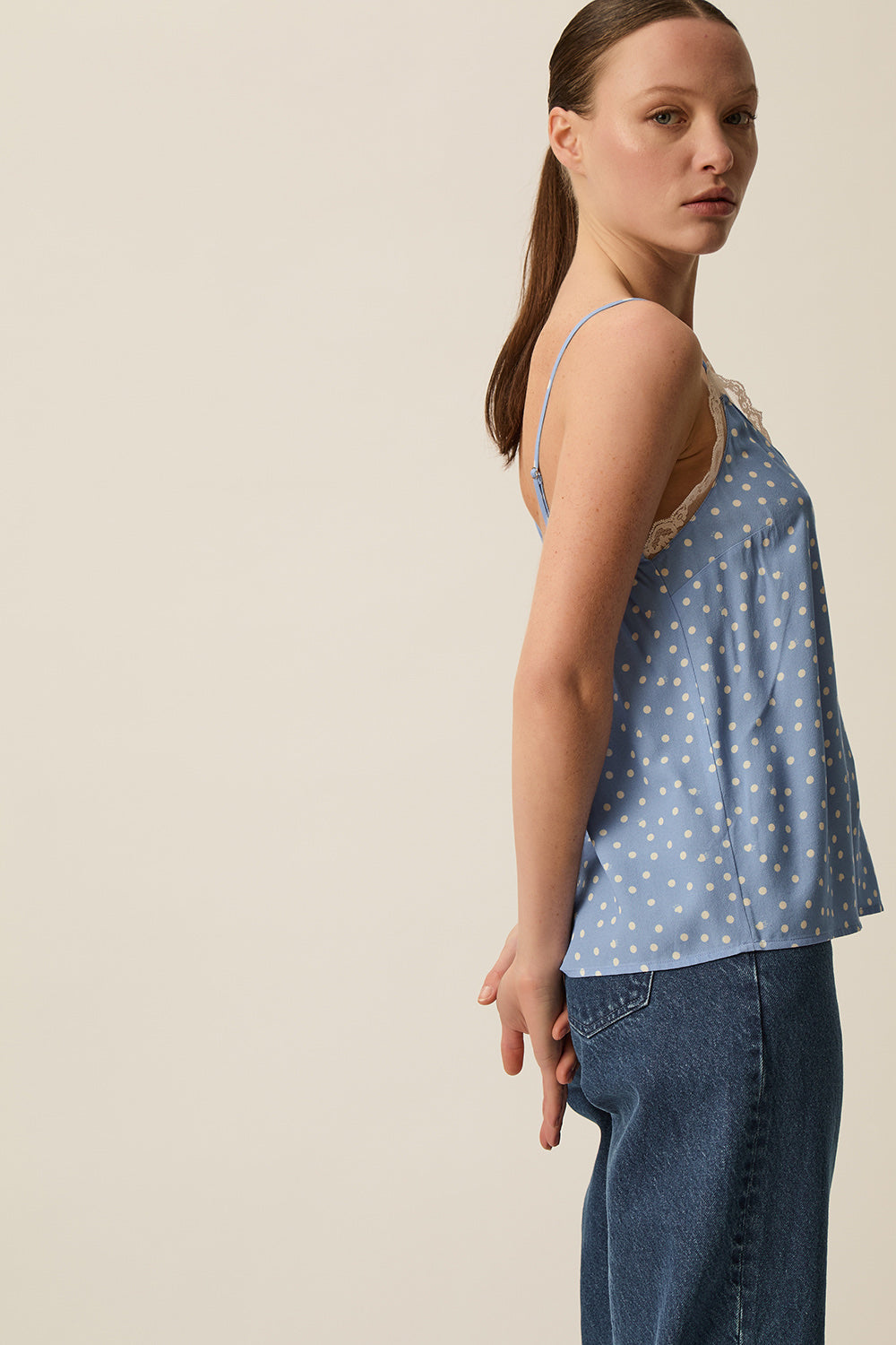 Top Toutou Dots Ciel