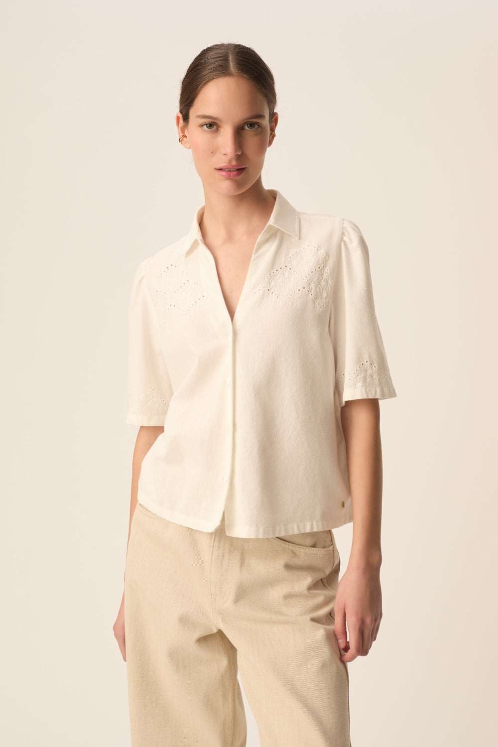 Chemise Tamino Creme