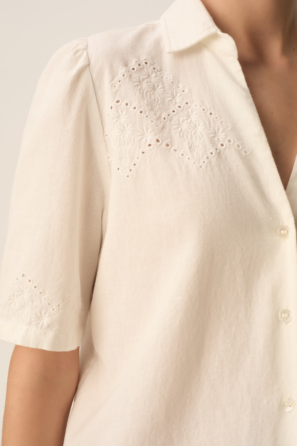 Chemise Tamino Creme