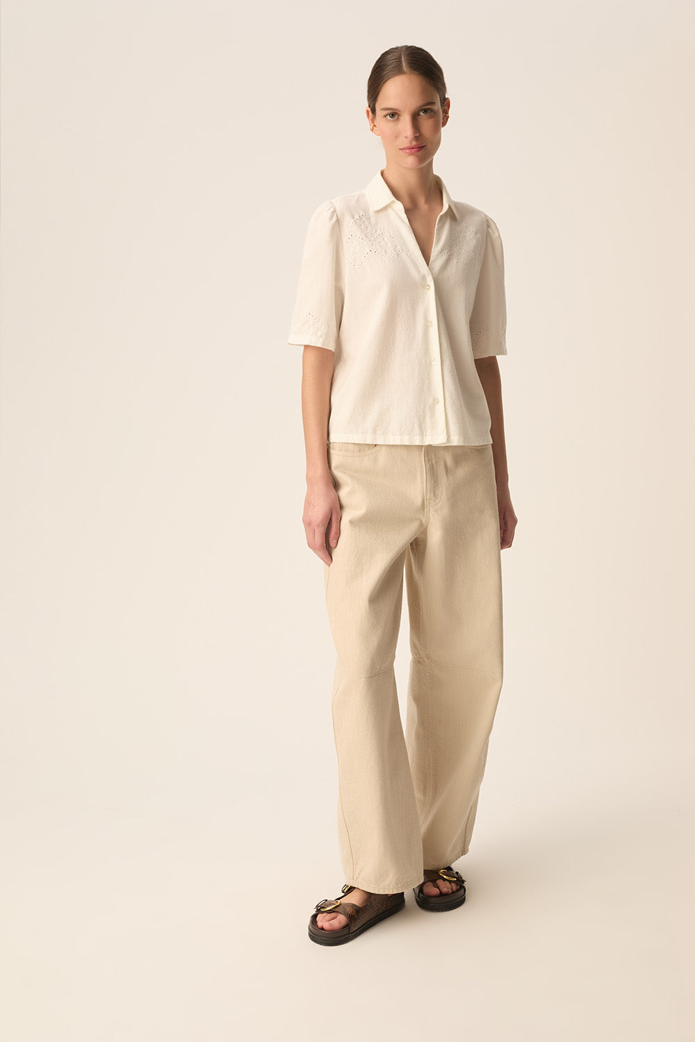 Chemise Tamino Creme