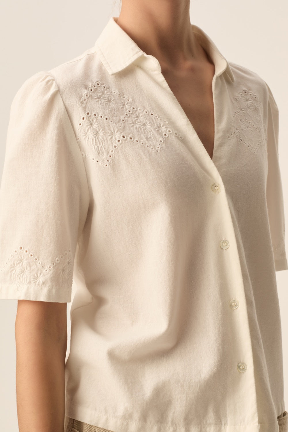 Chemise Tamino Creme