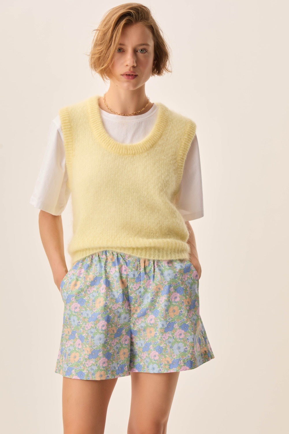 Short Umami Berty En Tissu Liberty Berty