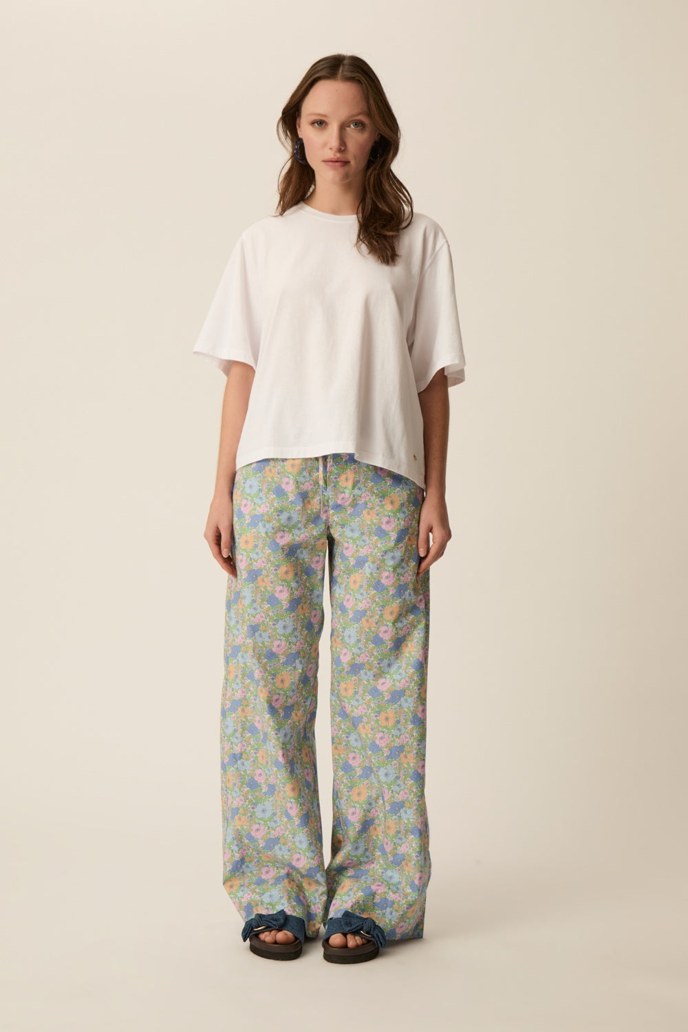 Pantalon Totemus Berty En Tissu Liberty Berty