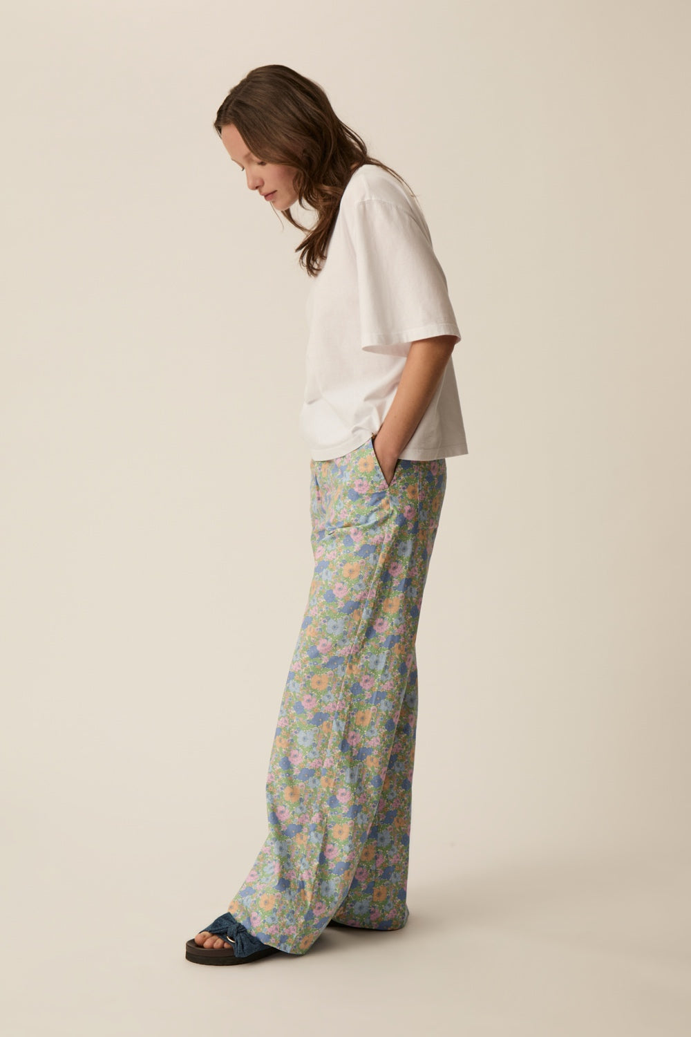 Pantalon Totemus Berty En Tissu Liberty Berty