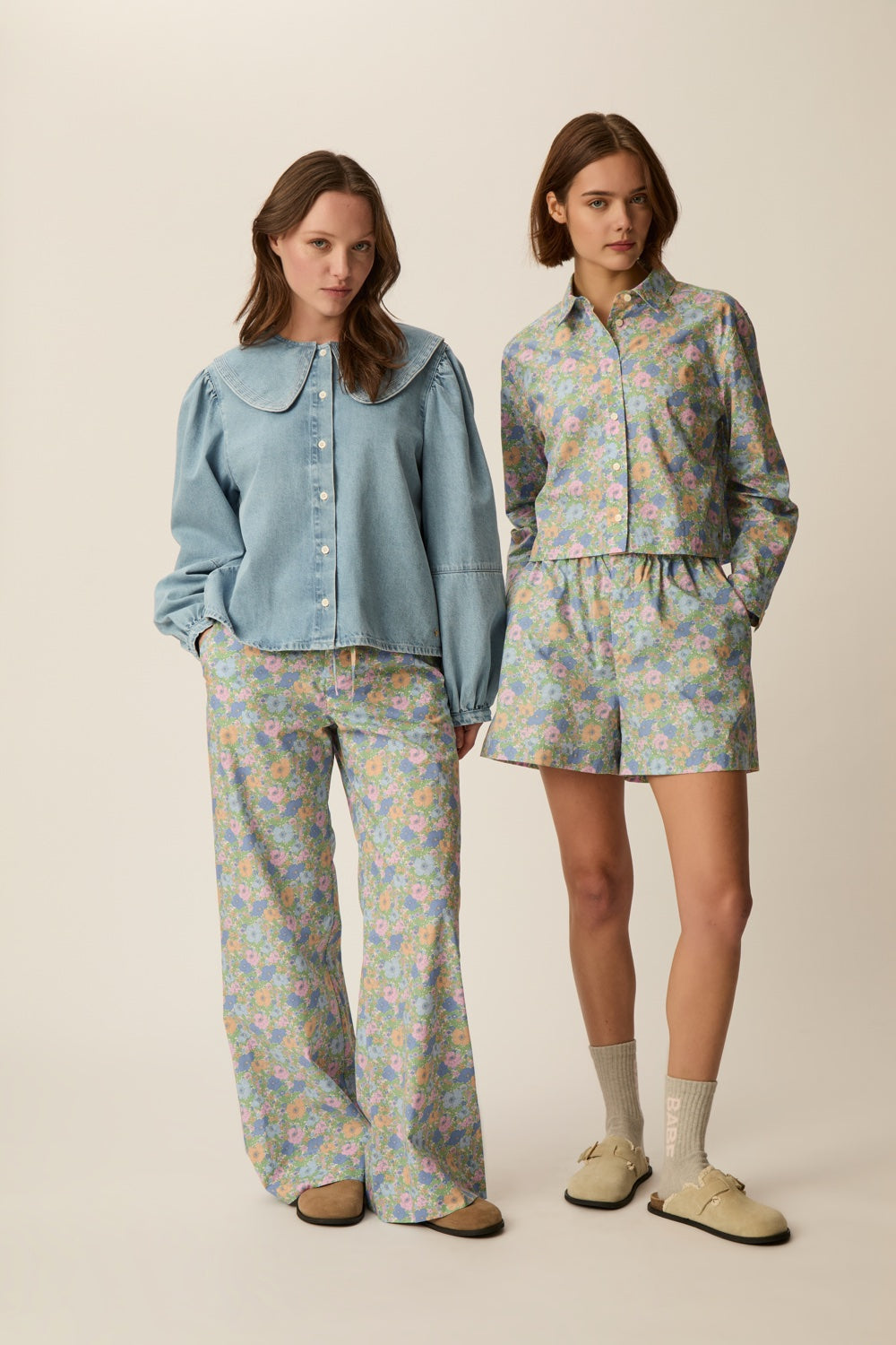 Pantalon Totemus en tissu Liberty Berty