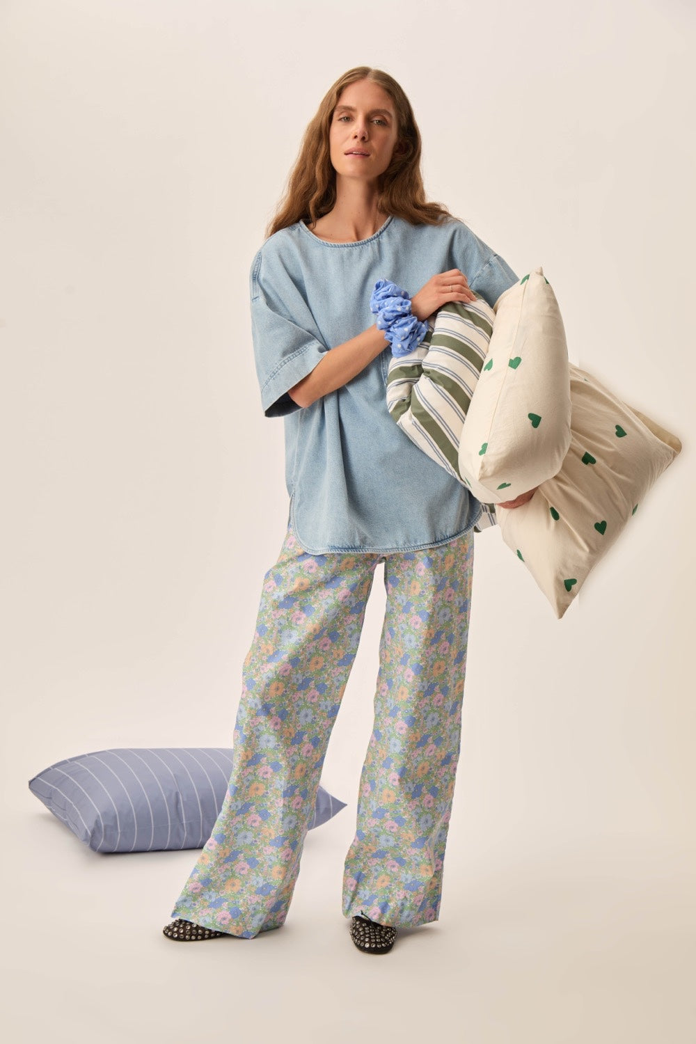 Pantalon Totemus en tissu Liberty Berty