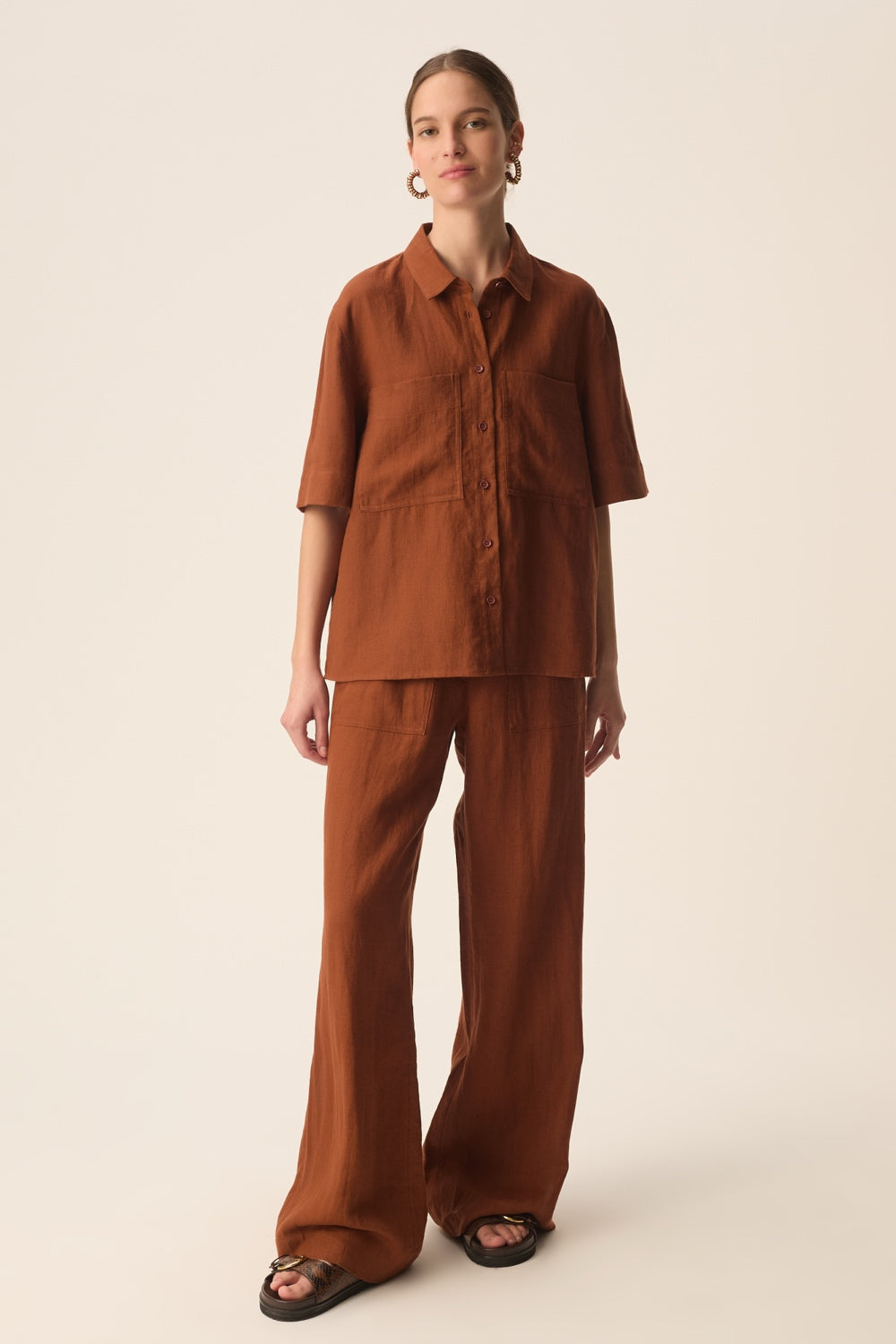 Pantalon Estelle Choco