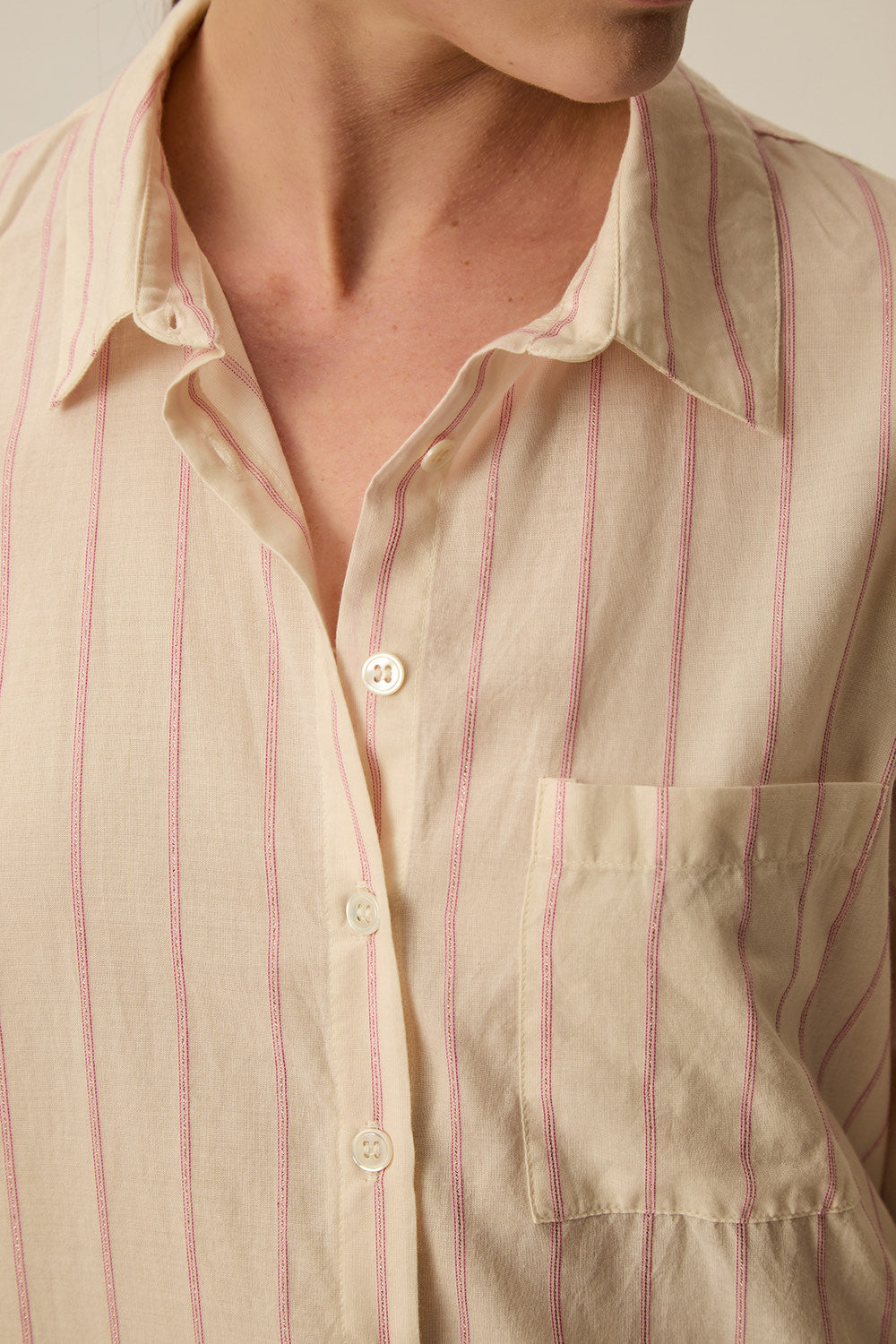 Chemise Tinette Glossy Pivoine