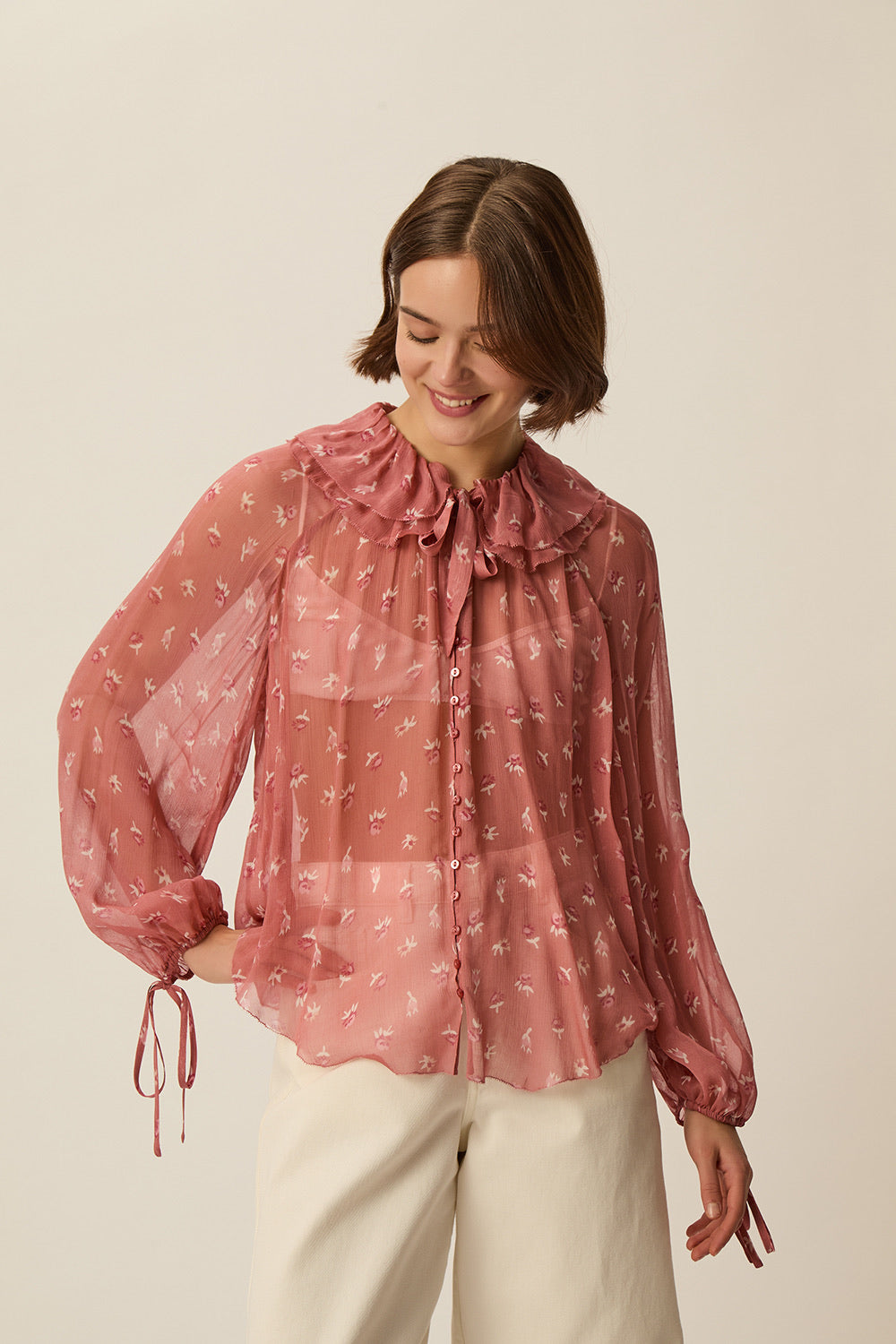 Blouse Velinda Flora