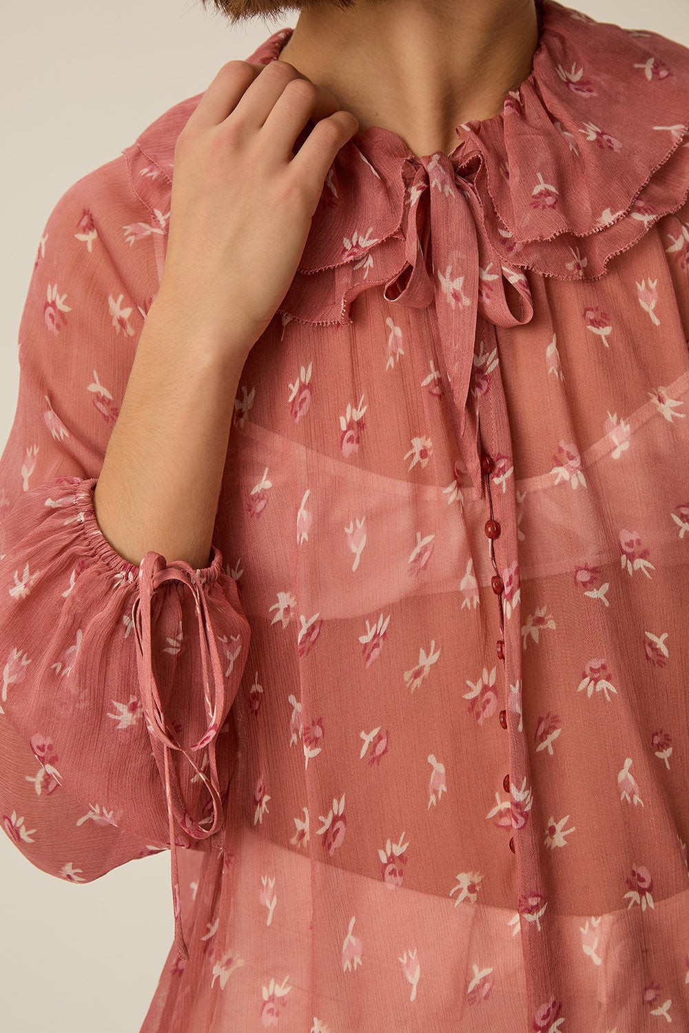 Blouse Velinda Flora