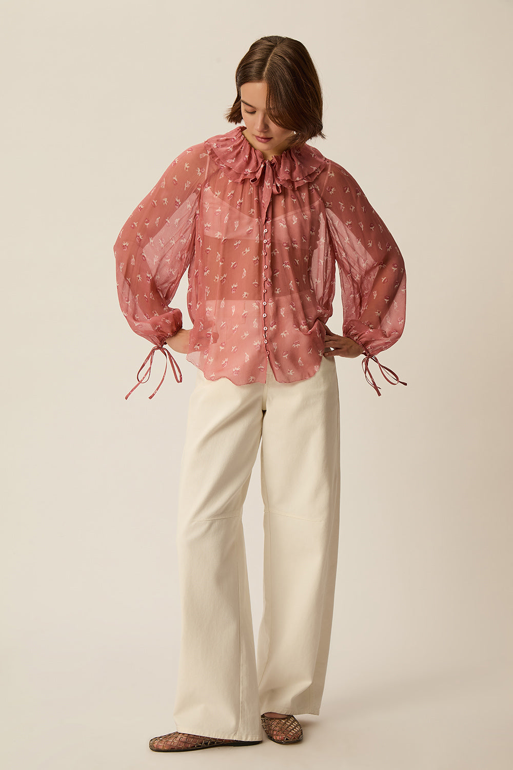 Blouse Velinda Flora