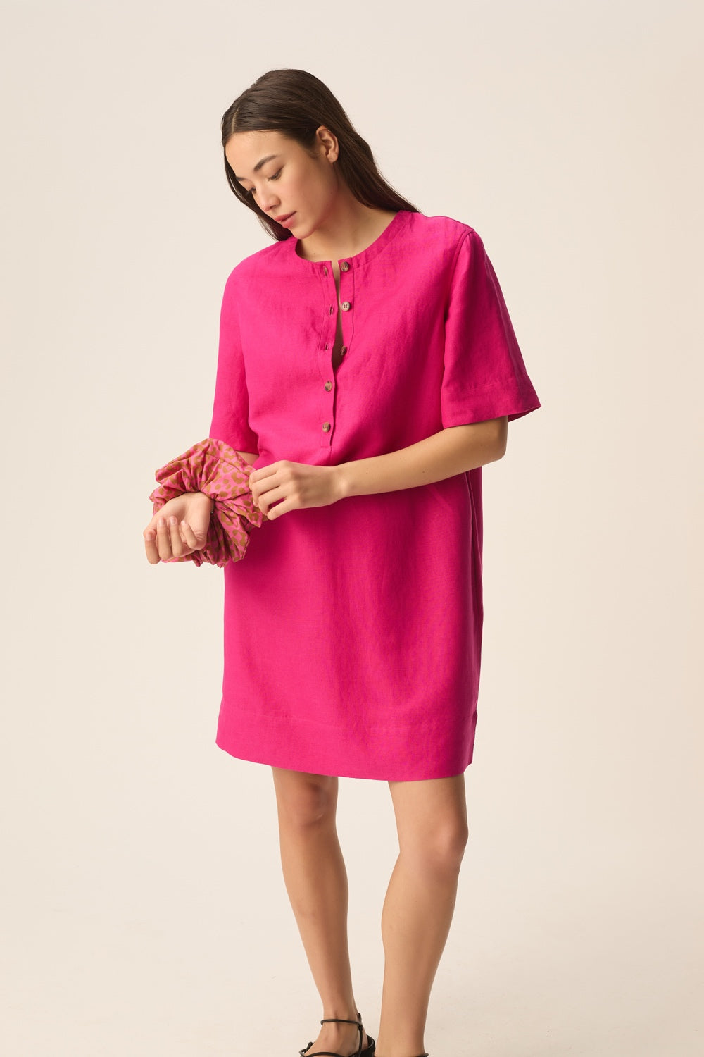 Robe Tahmata Fuchsia