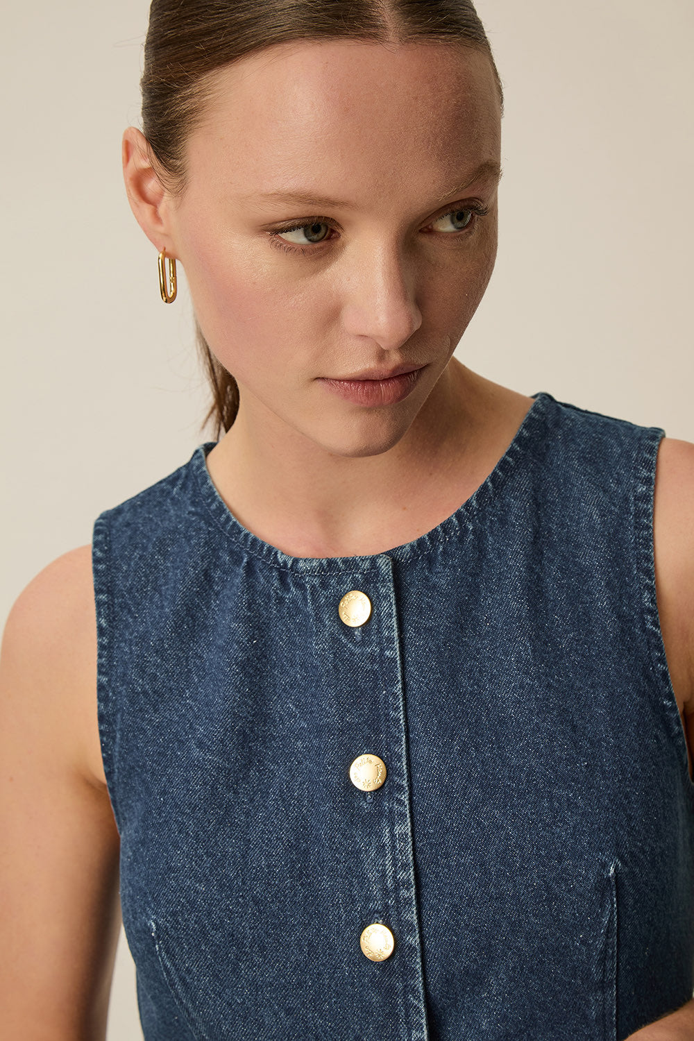 Top Lucille Dark Indigo