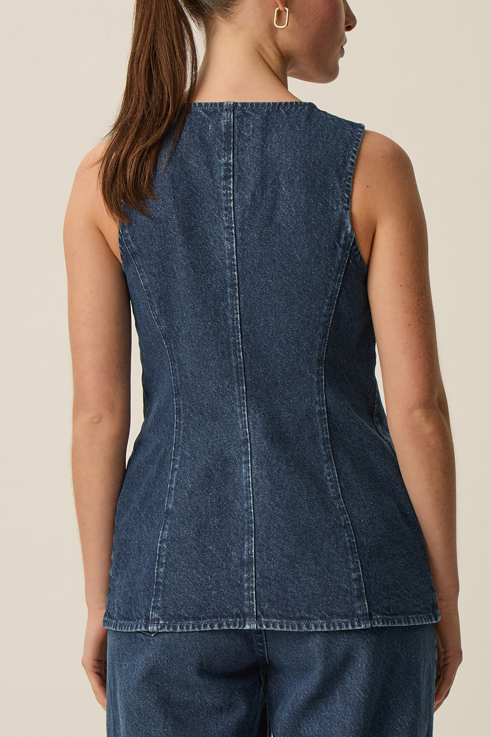 Top Lucille Dark Indigo
