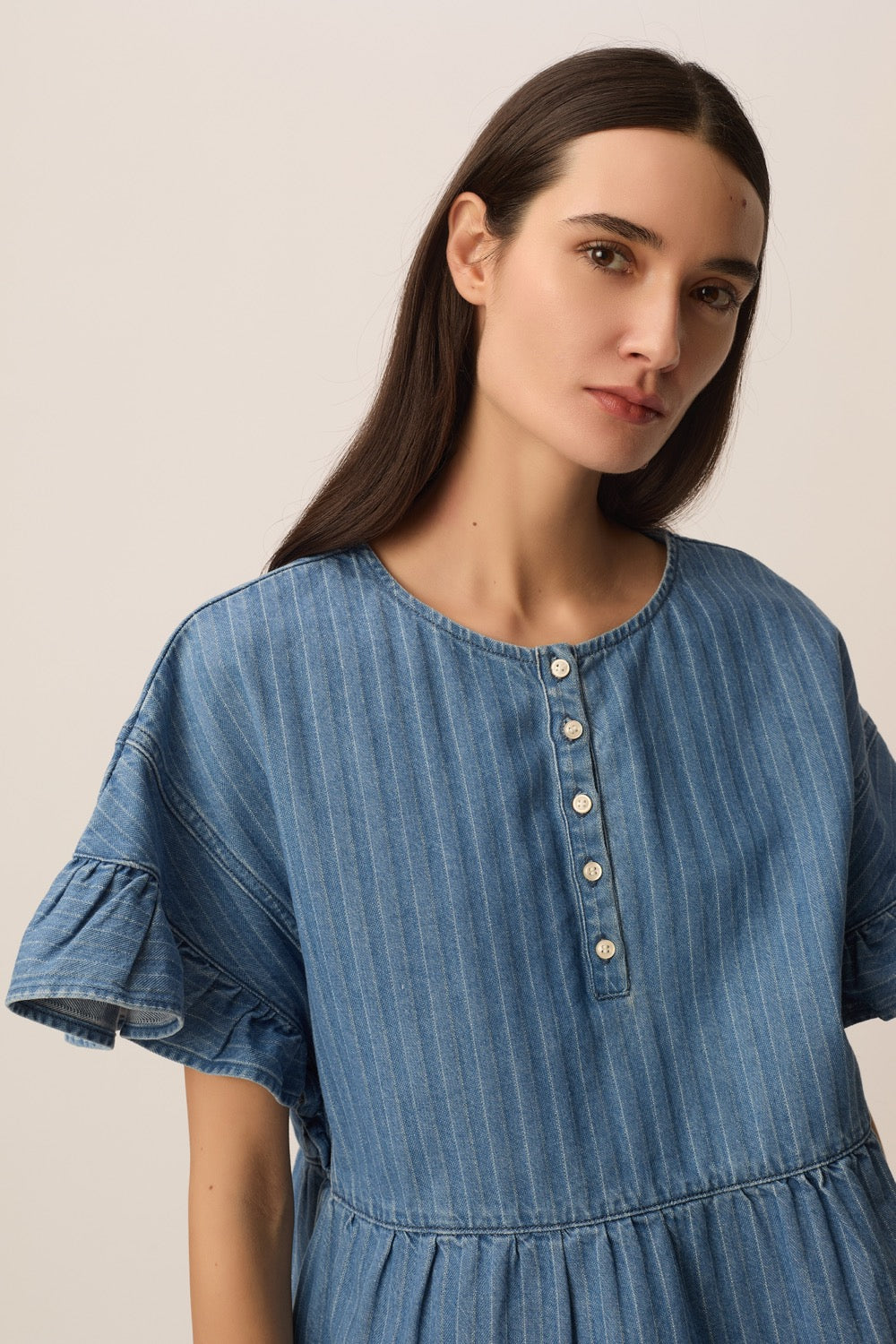 Top Lisette Denim Raye