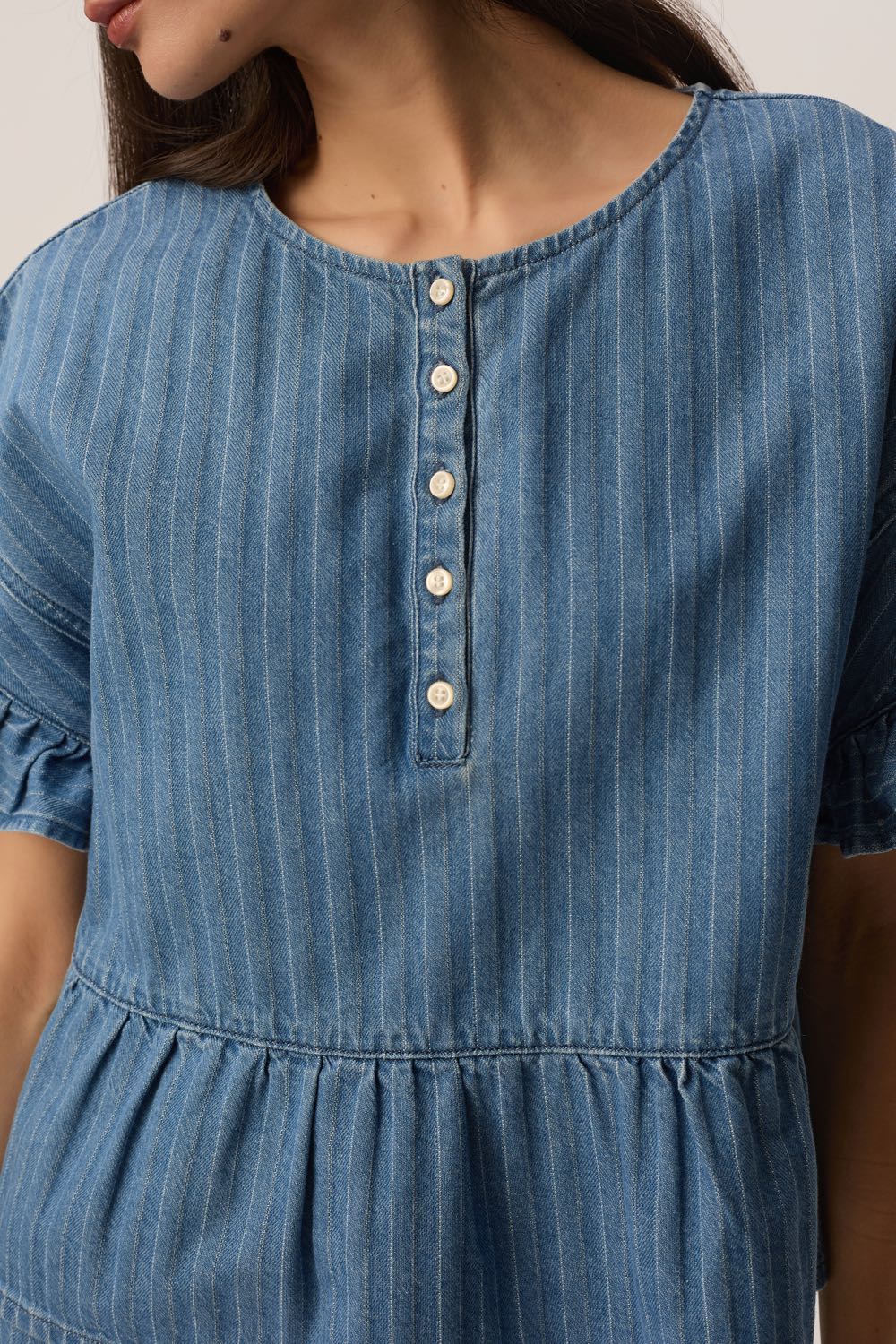 Top Lisette Denim Raye