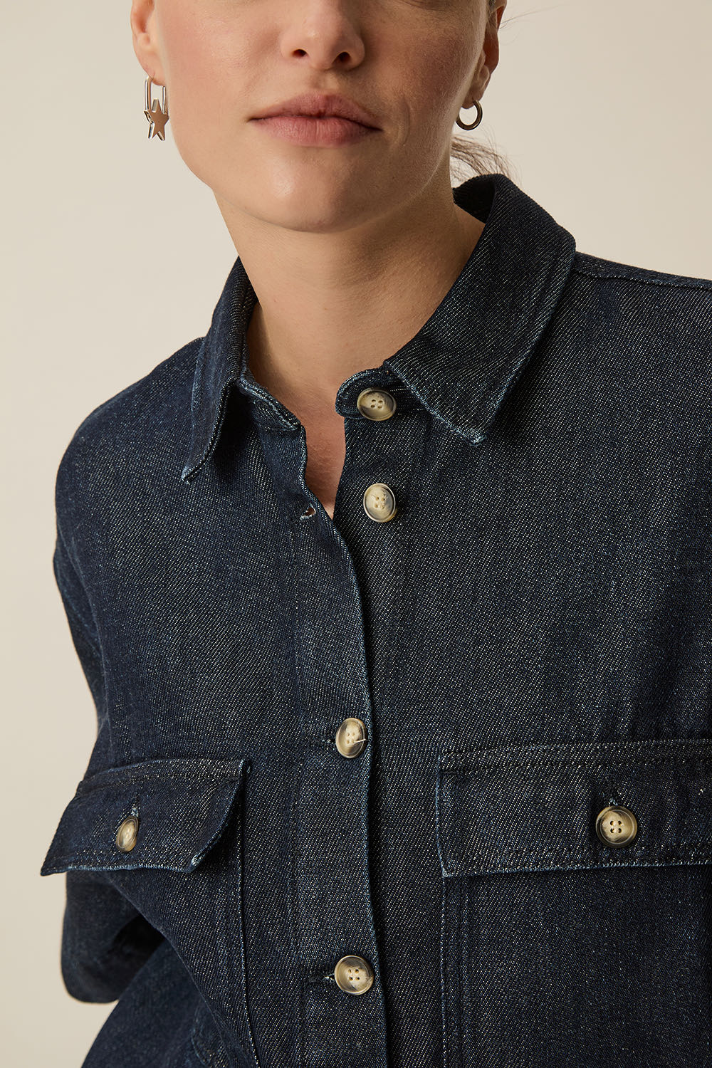 Blouse Loice Deep Blue