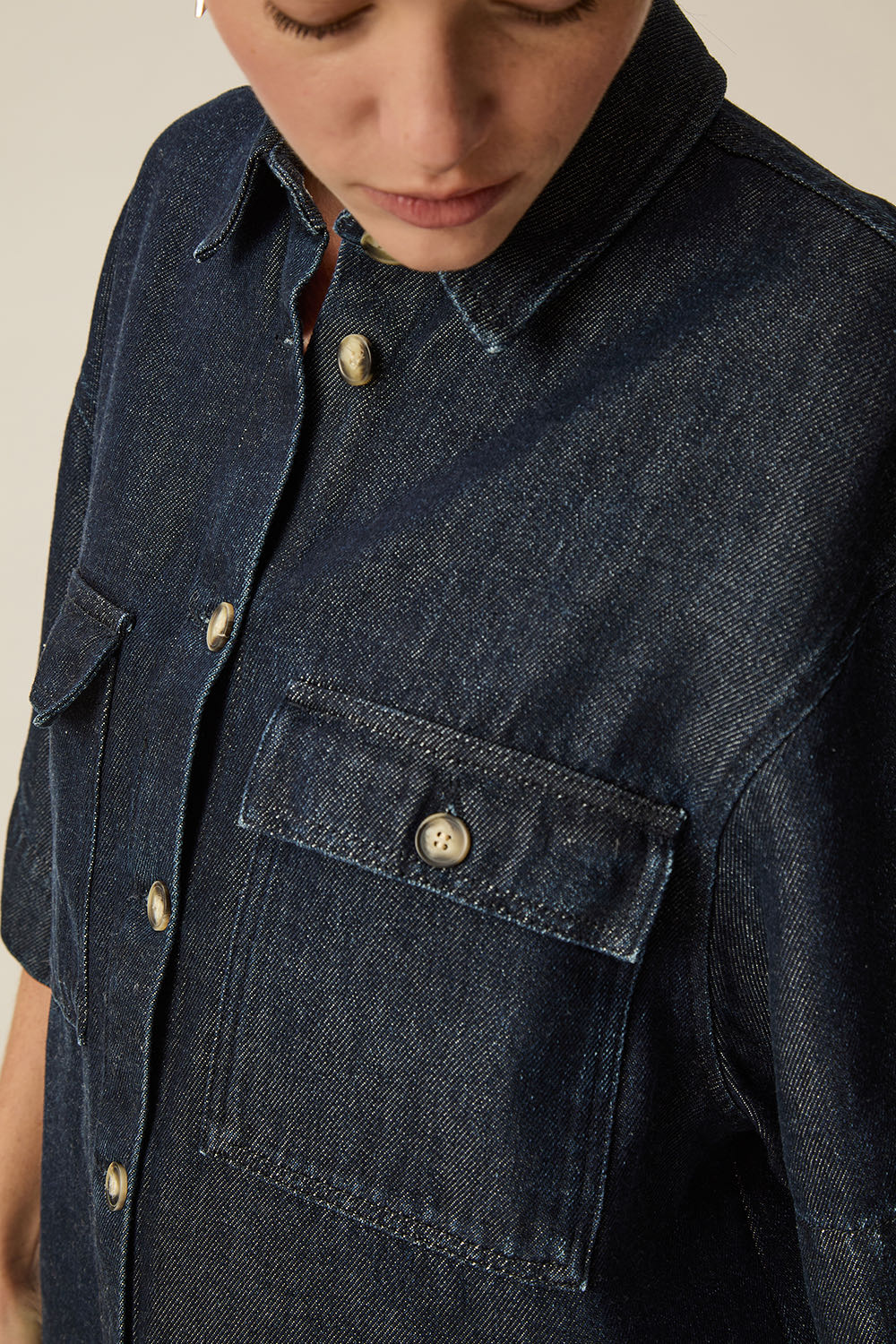 Blouse Loice Deep Blue