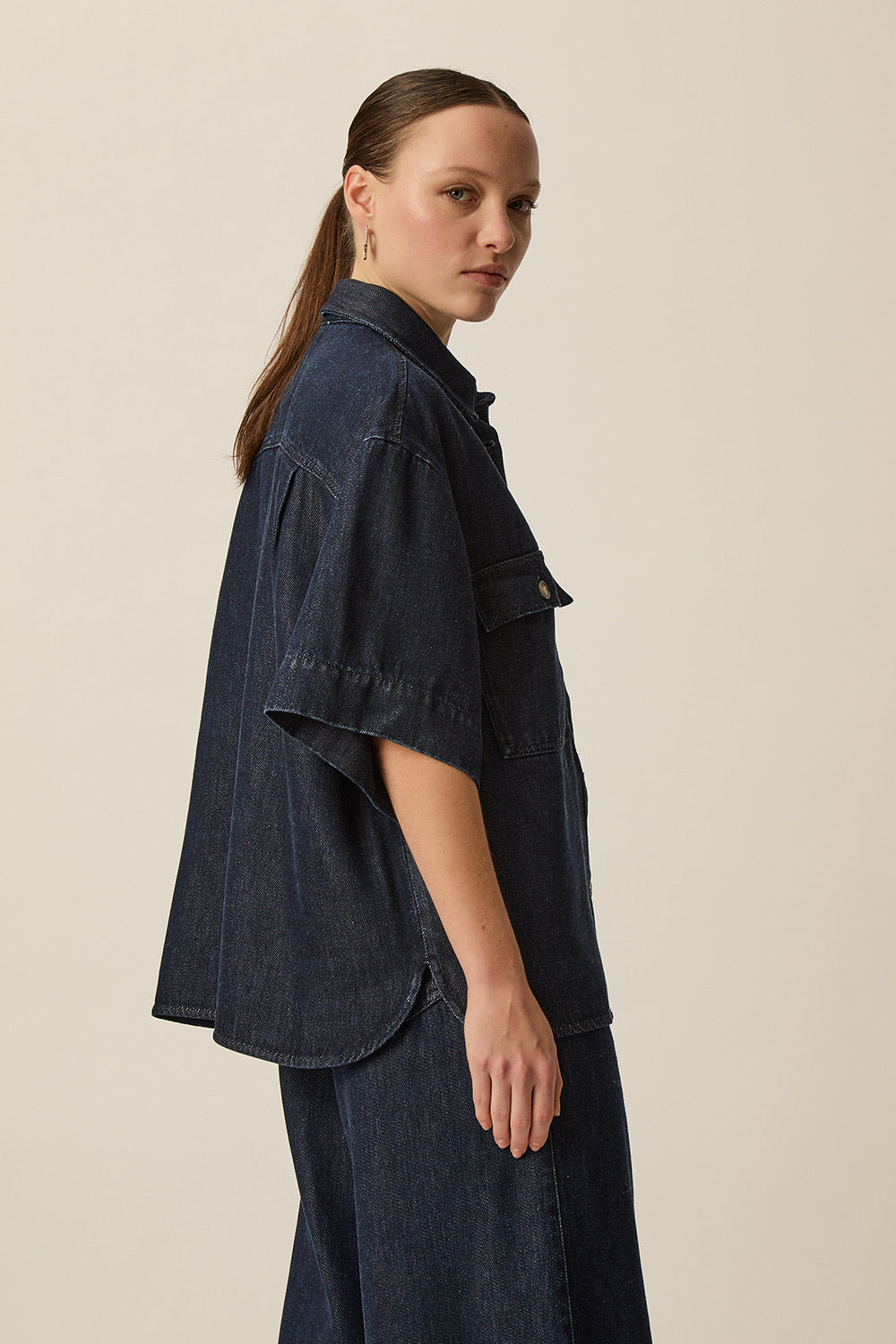 Blouse Loice Deep Blue