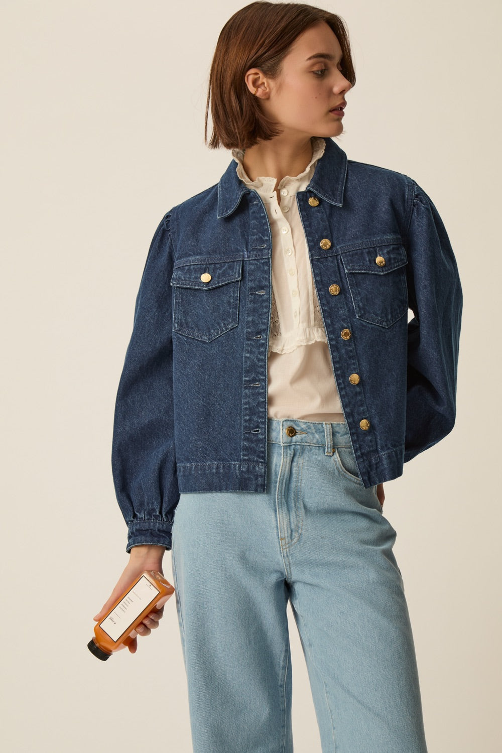 Veste Qara Dark Indigo