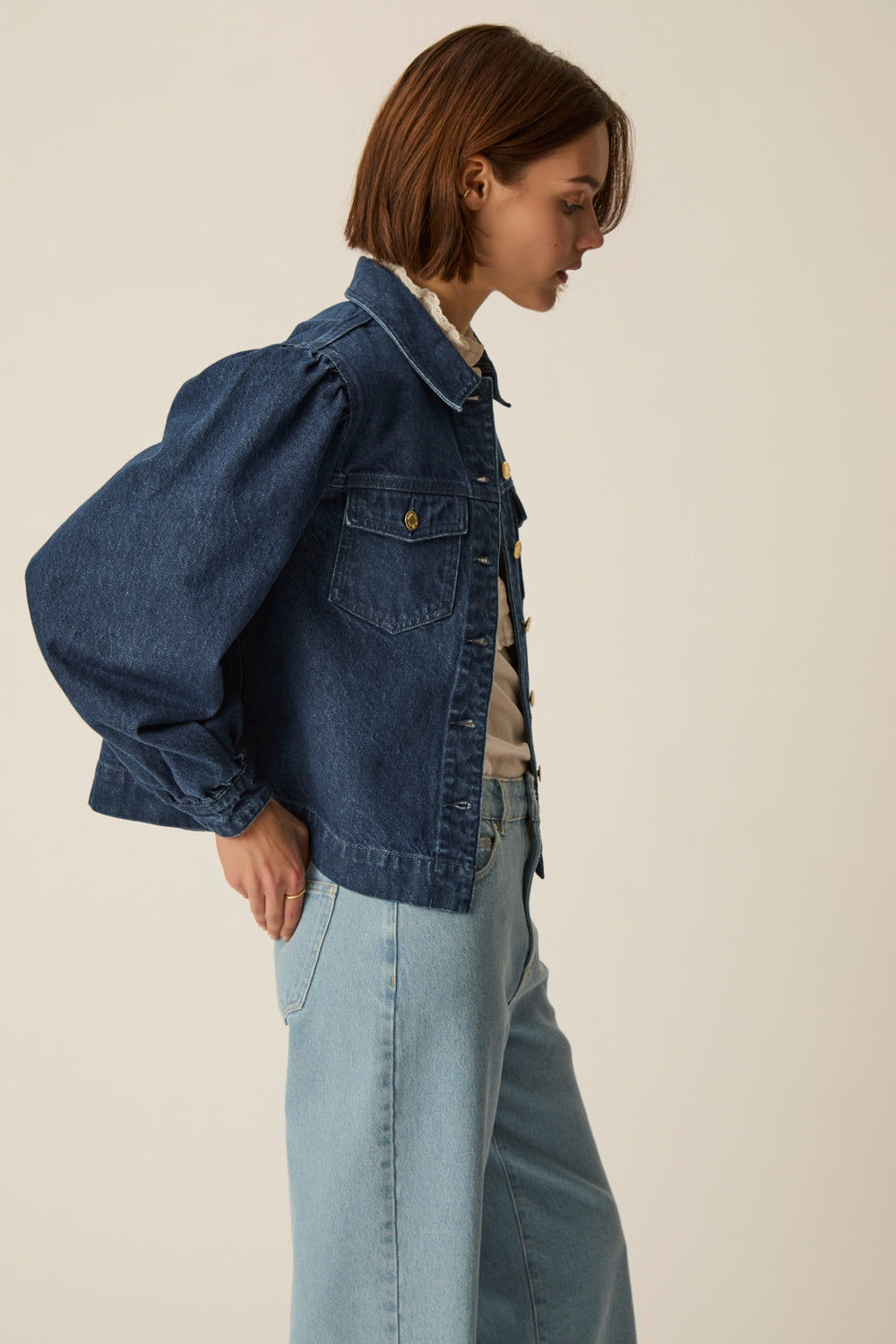 Veste Qara Dark Indigo