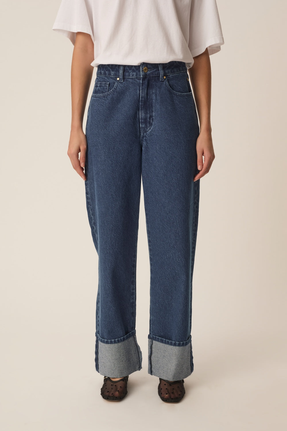 Jean Qarl Dark Indigo