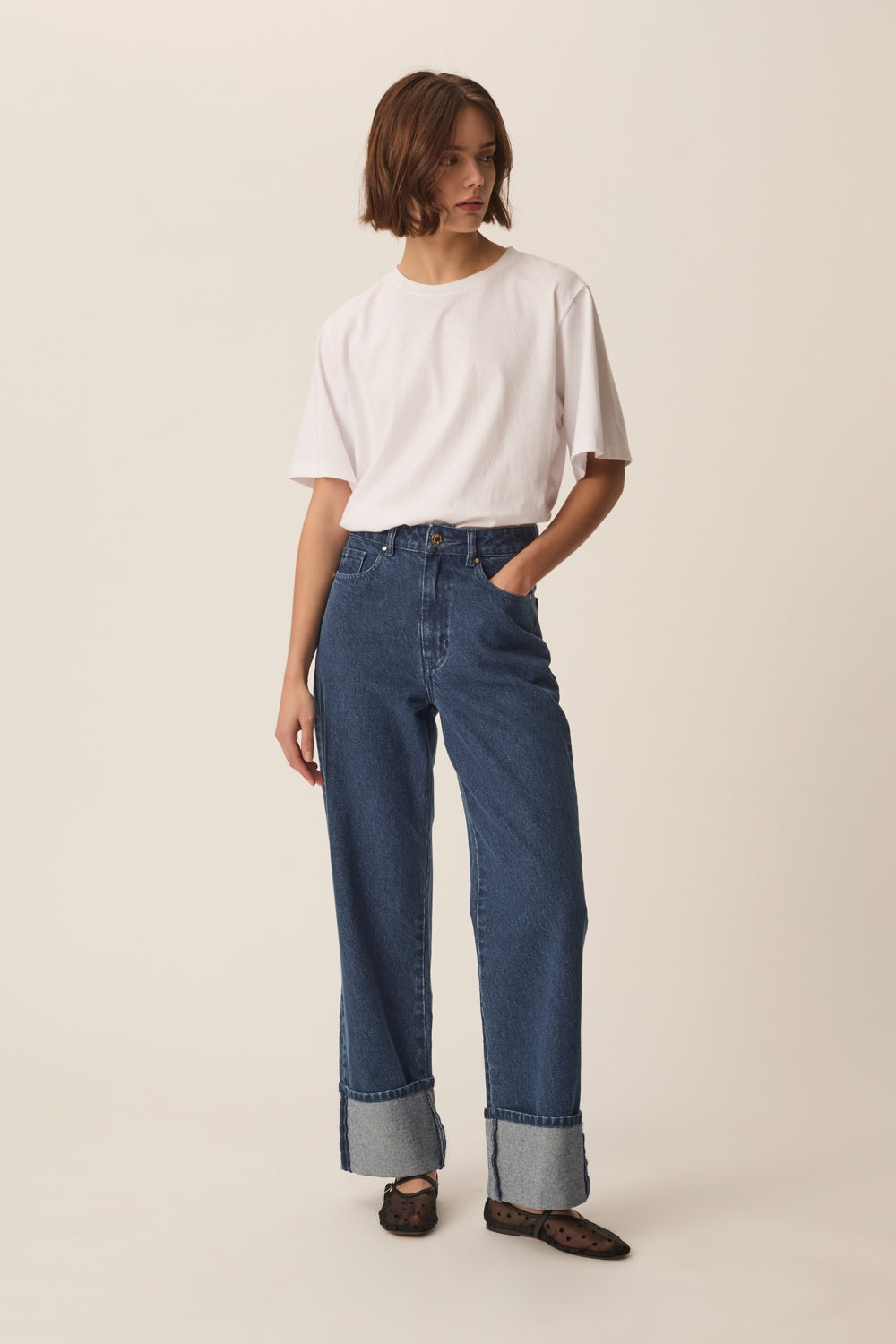 Jean Qarl Dark Indigo