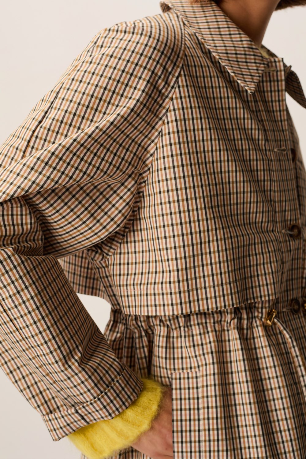 Trench Coat Ysabel School Style