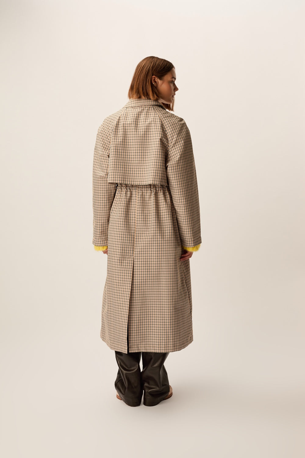 Trench Coat Ysabel School Style