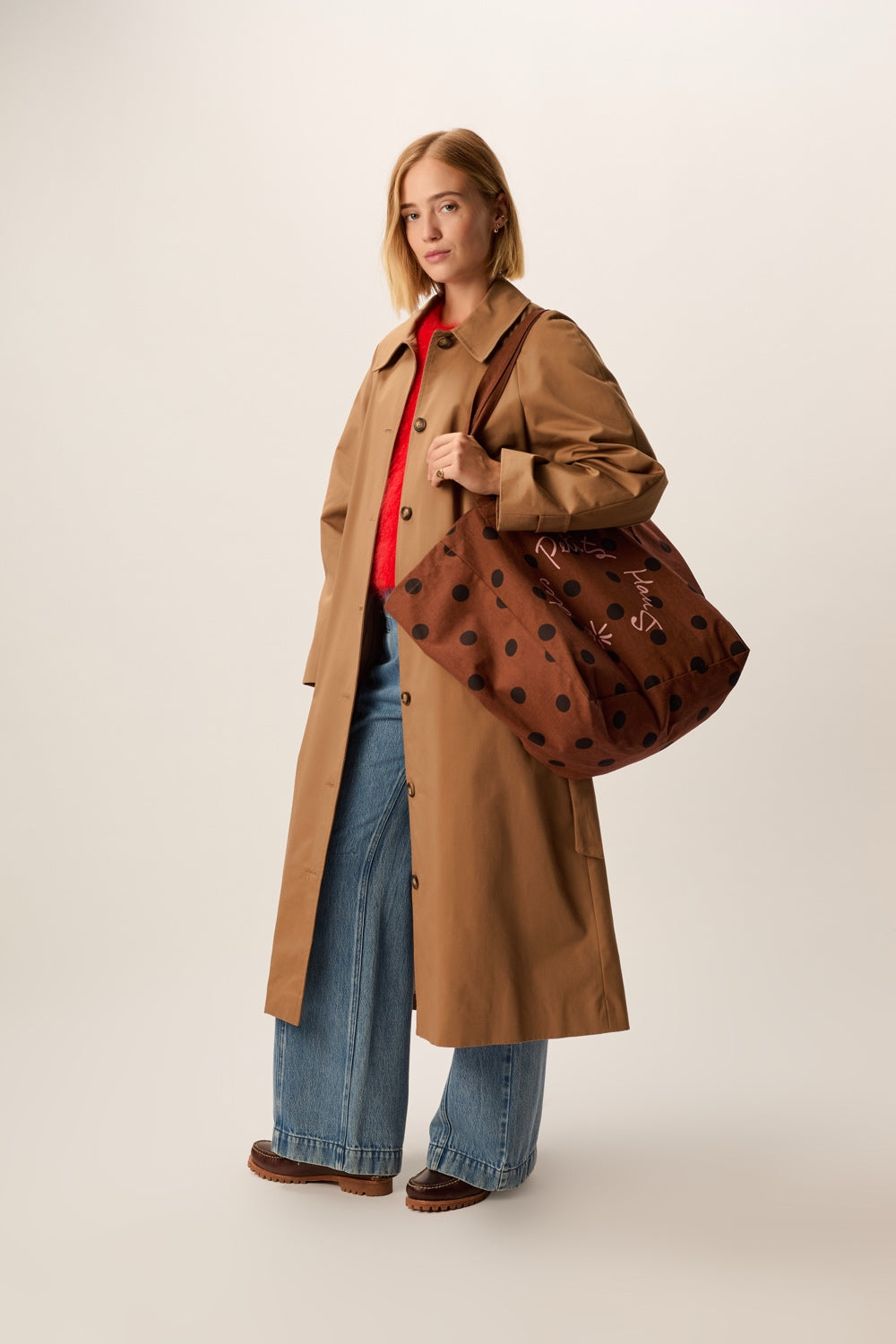 Trench Coat Yvette Bark Brown