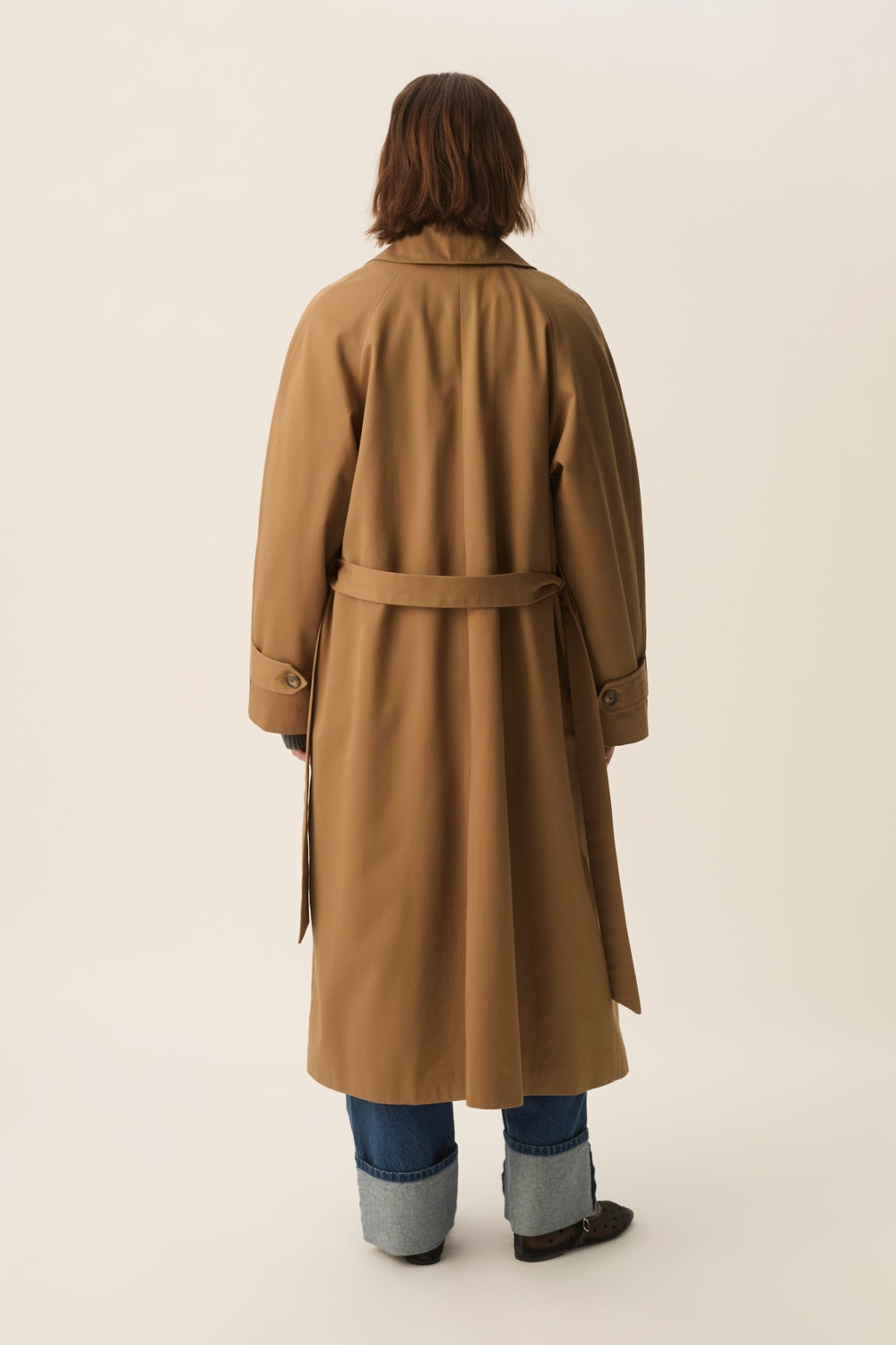 Trench Coat Yvette Bark Brown