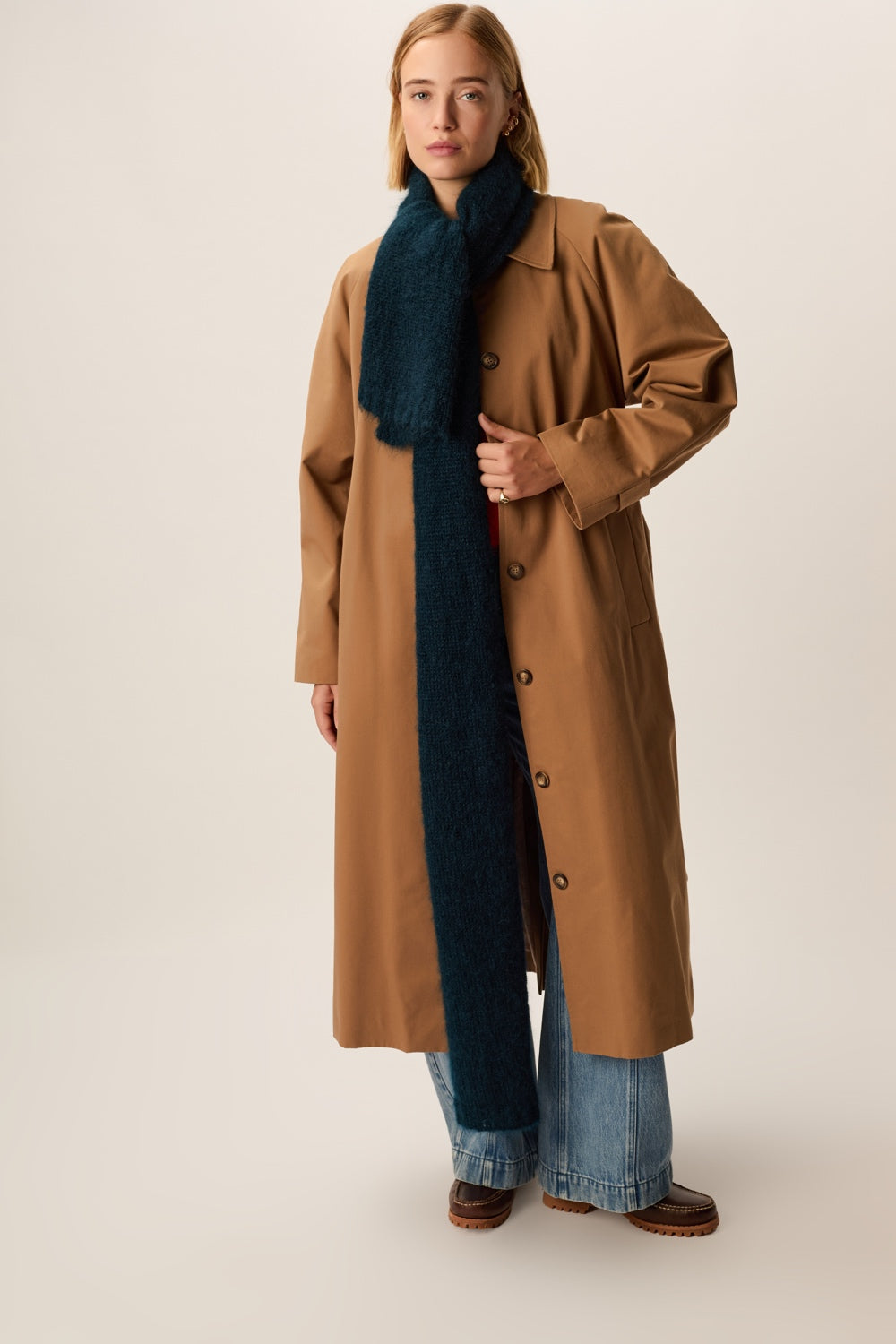 Trench Coat Yvette Bark Brown