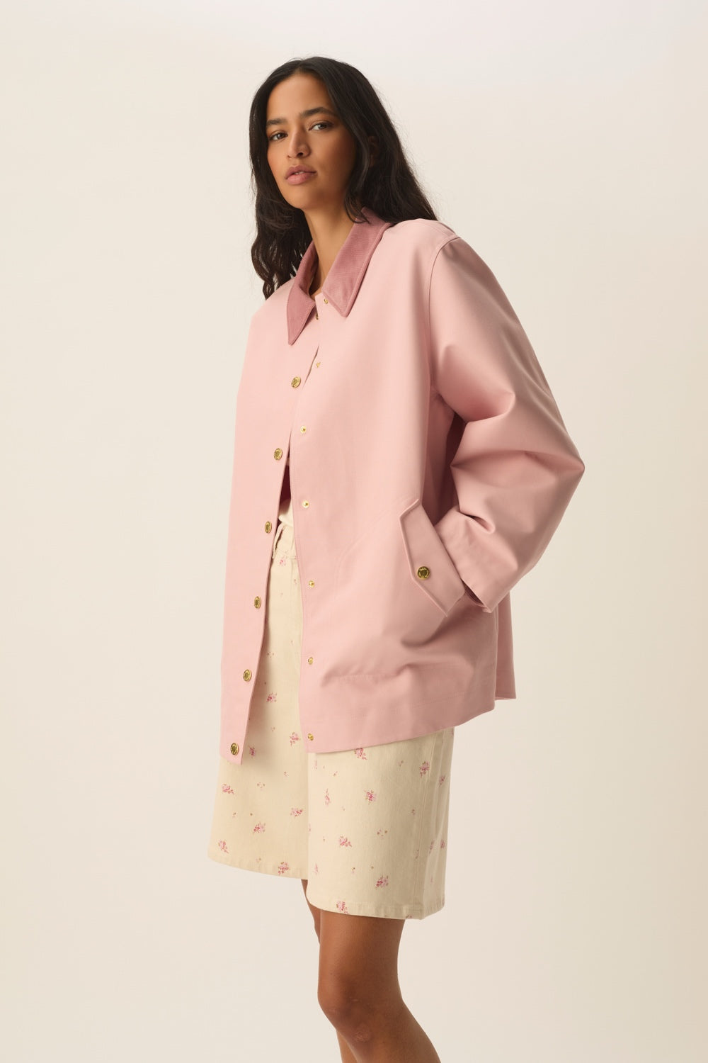 Manteau Ypolite Rose