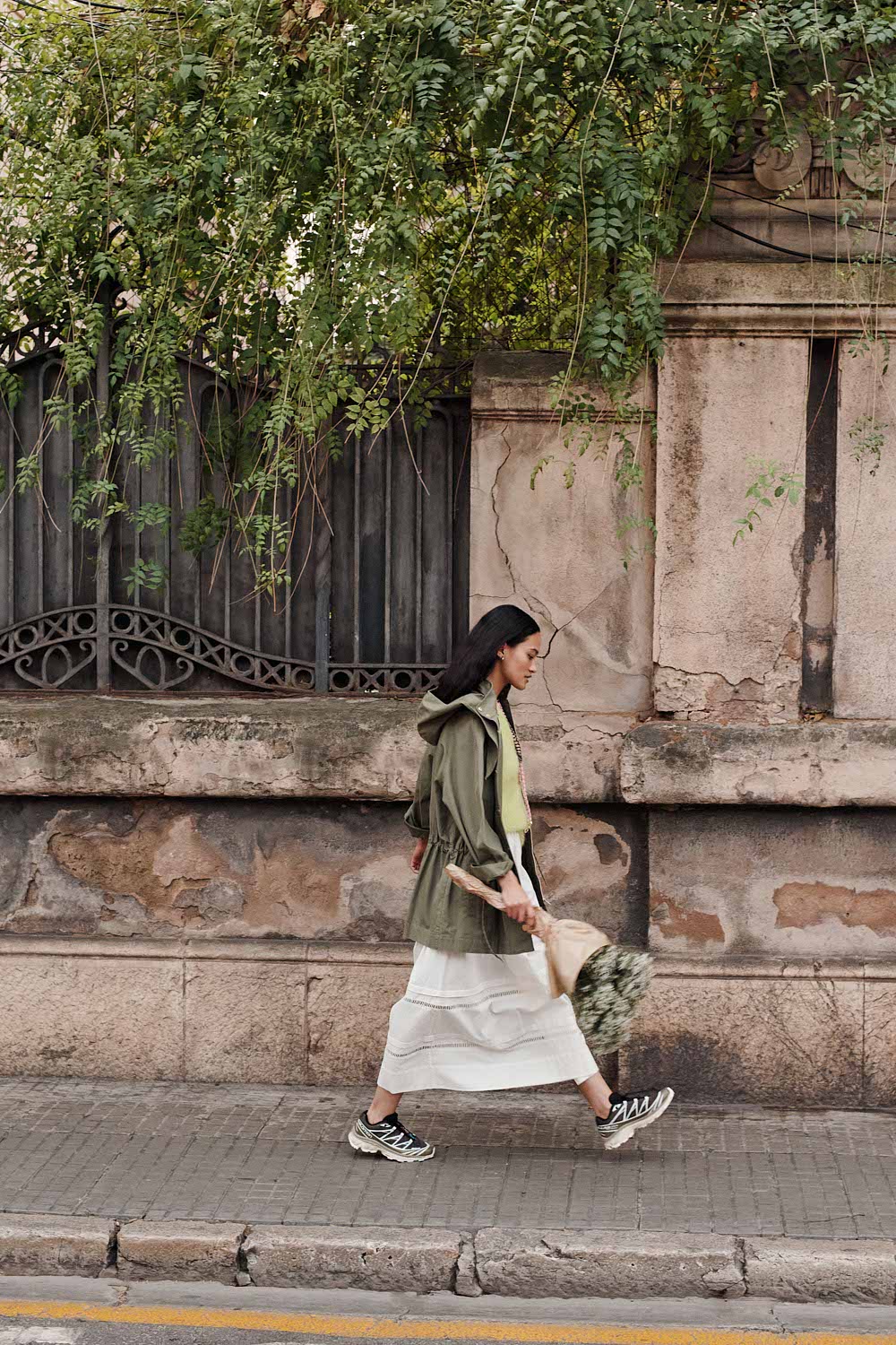 Parka Oversize Déperlante Kaki - Des Petits Hauts