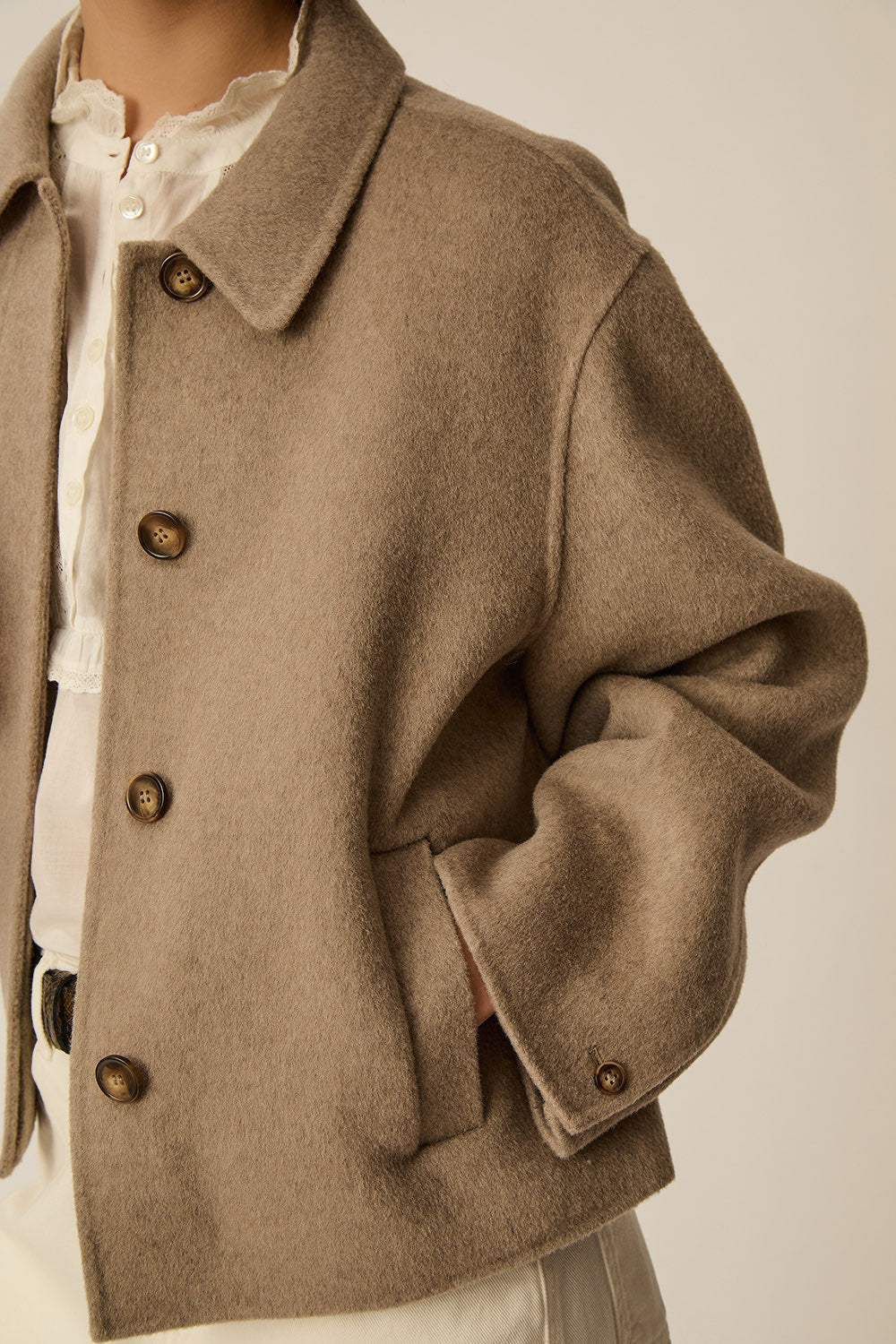 Manteau Yseult Latte