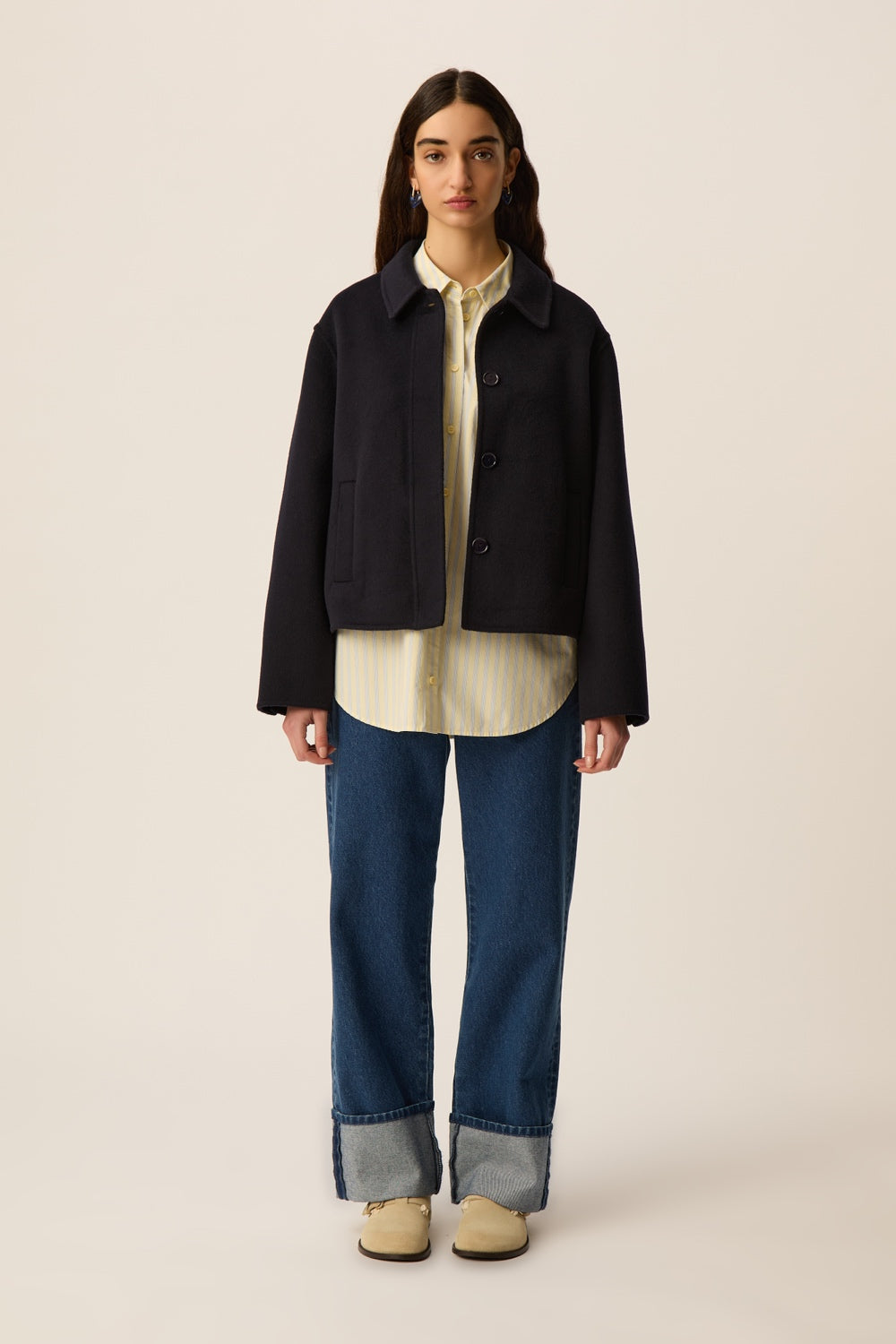 Manteau Yseult Marine