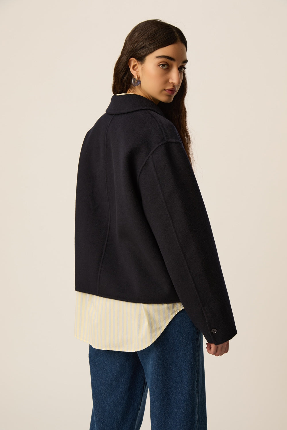 Manteau Yseult Marine