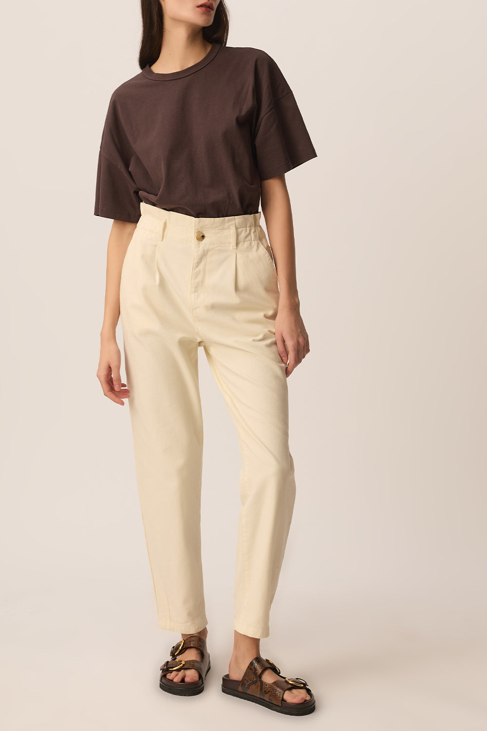 Pantalon Santino Creme
