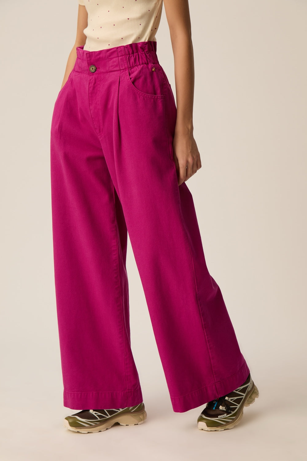 Pantalon Loulou 2 Pivoine