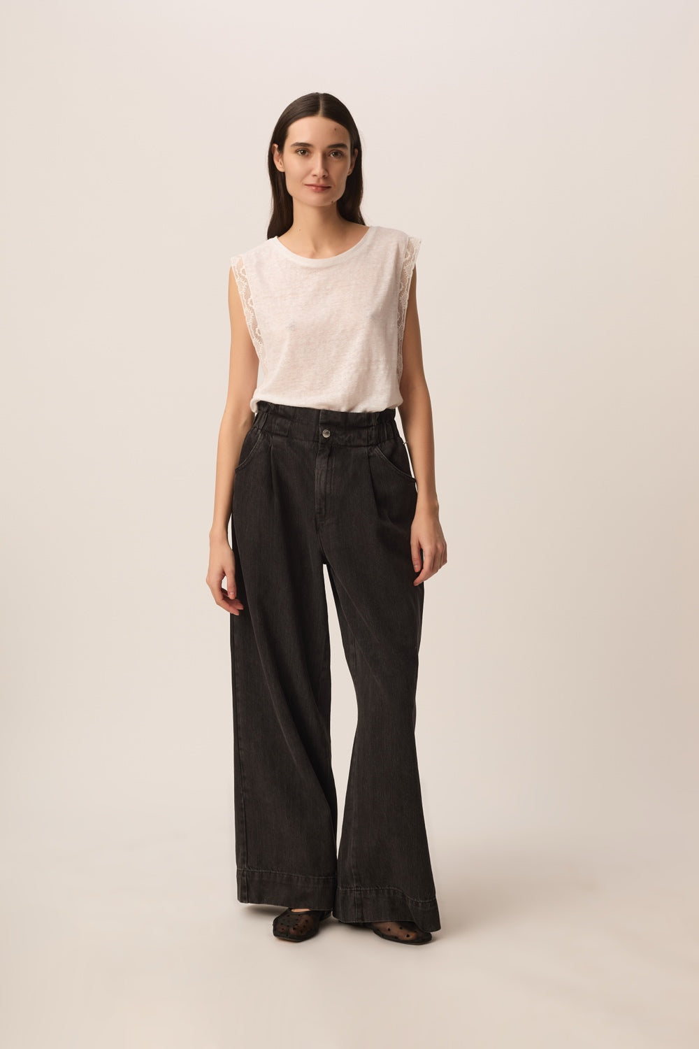 Jean Loulou Dark Grey