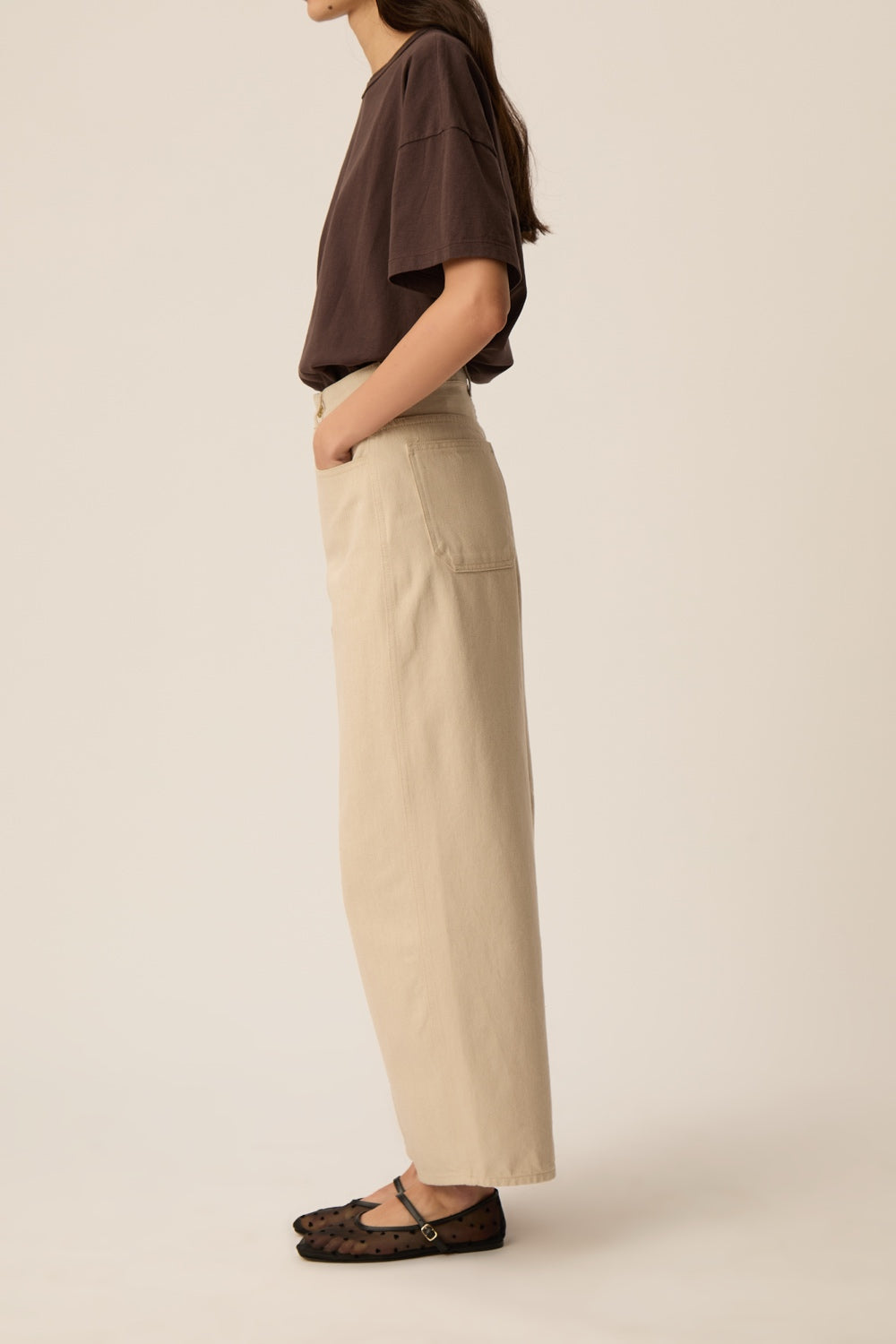 Jeans Laetitia Sable