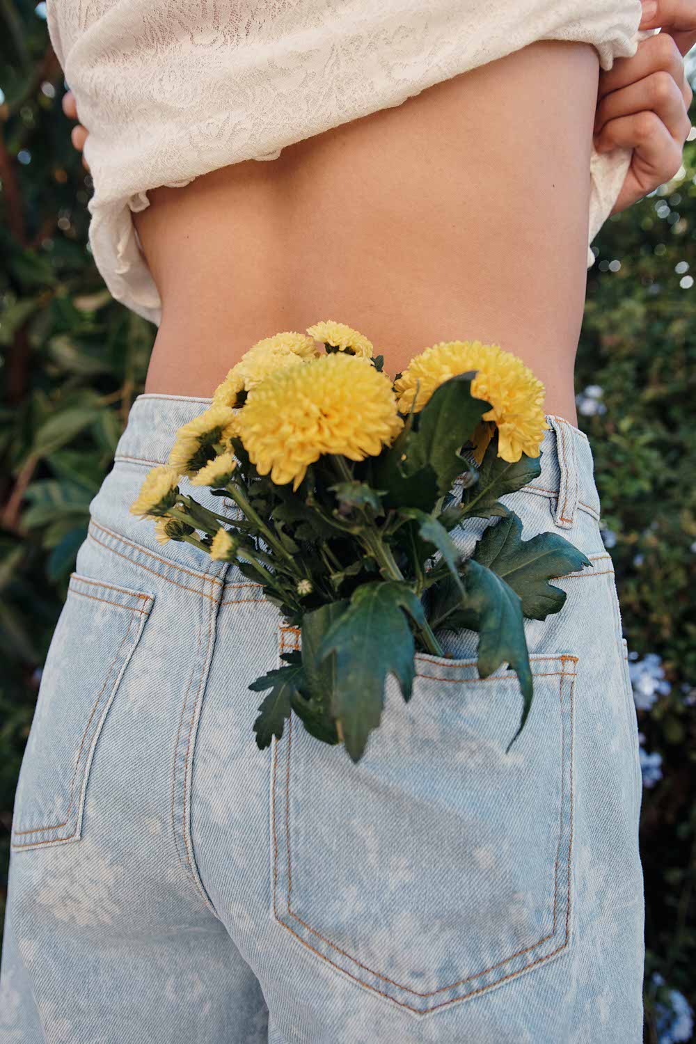 Jean Louela Bleach Floral