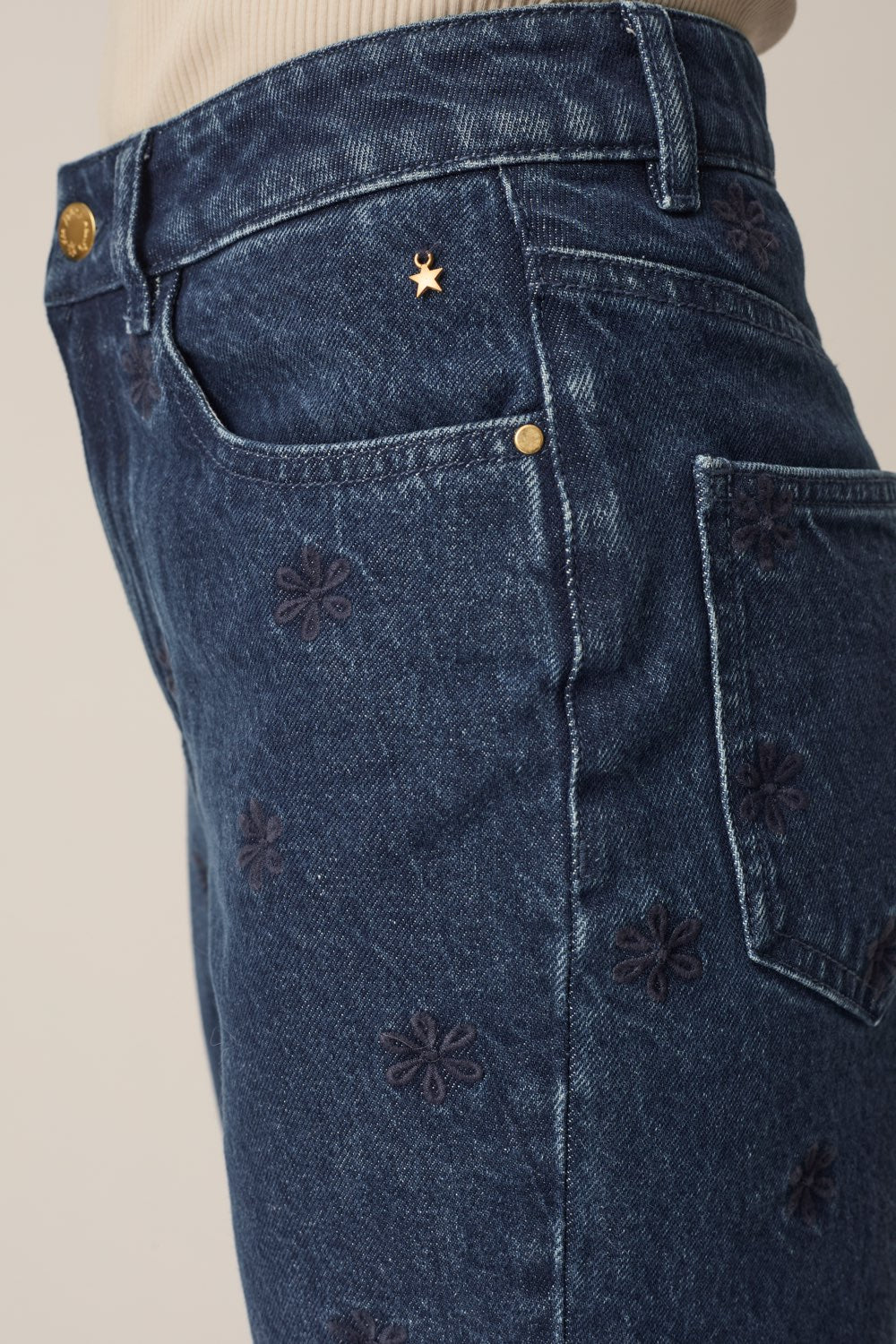 Jean Louisette B Dark Indigo