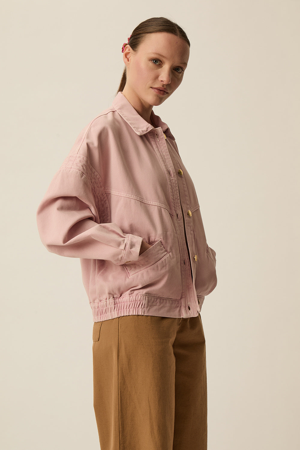 Veste Loubia Rose