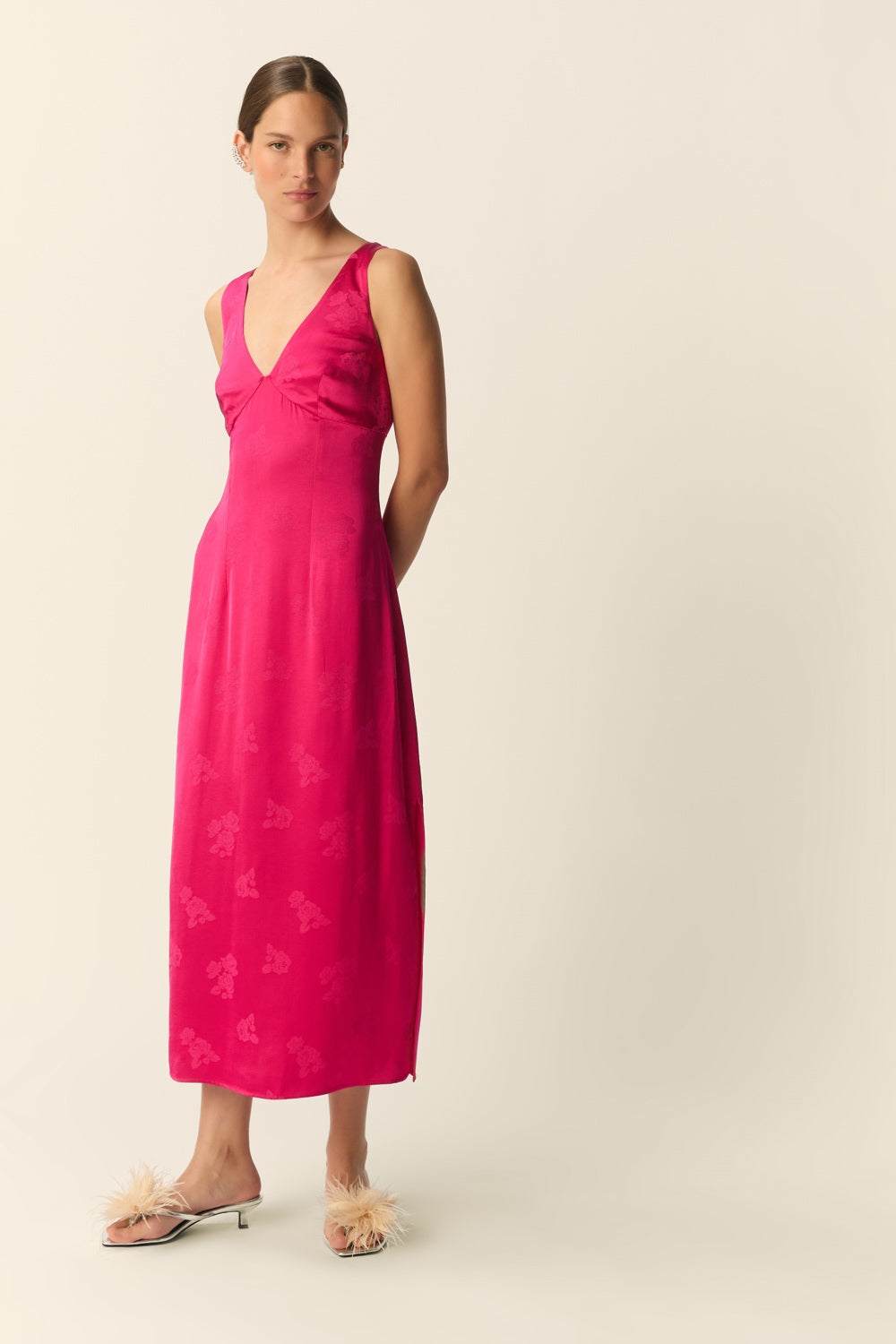 Robe Samia Fuchsia